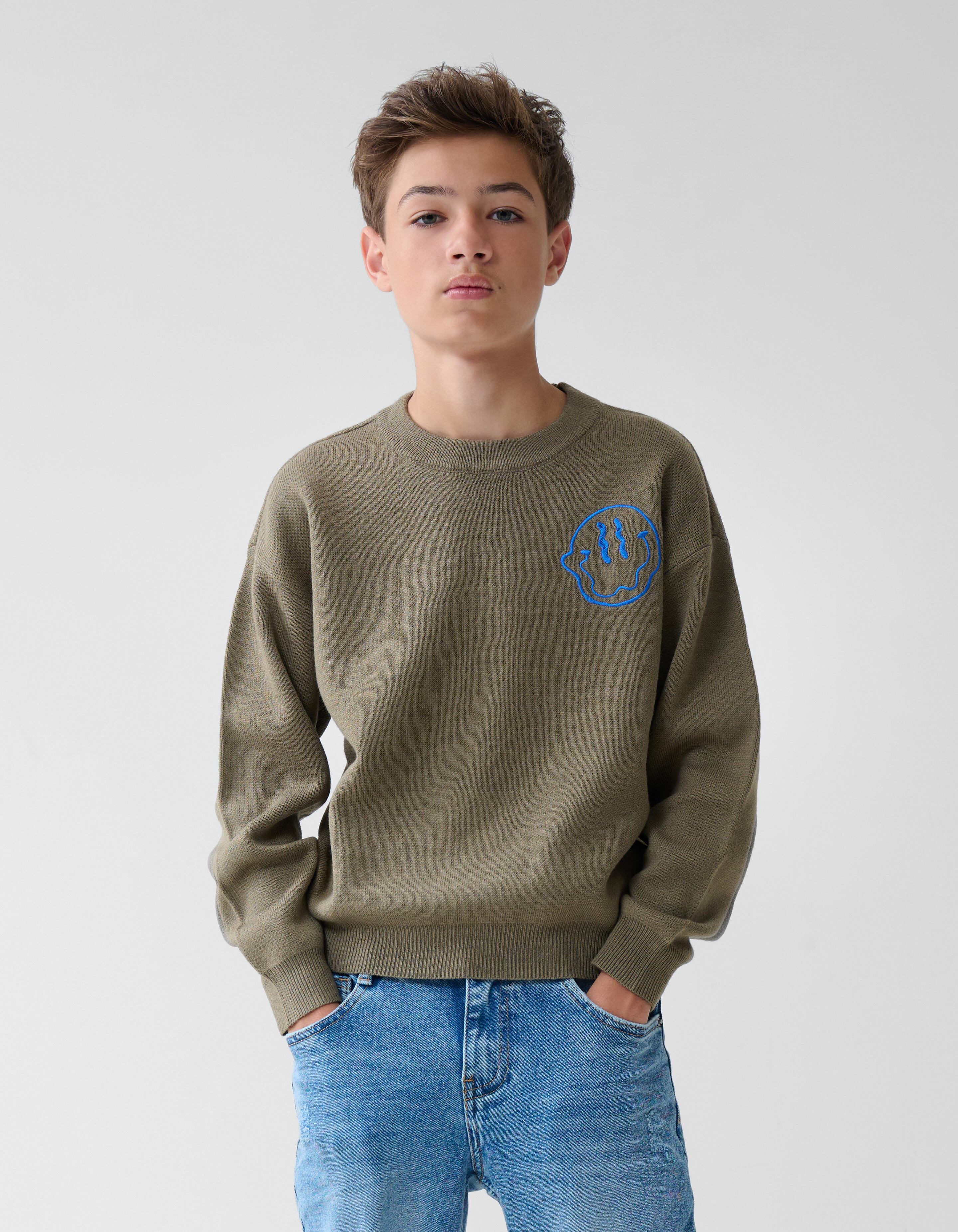 Skate Pullover Khaki SHOEBY BOYS