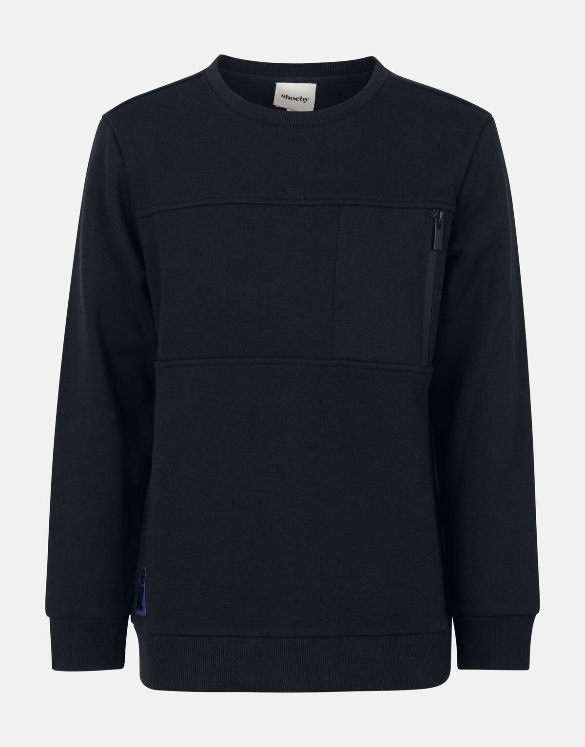 Pullover mit Reißverschluss Schwarz SHOEBY BOYS