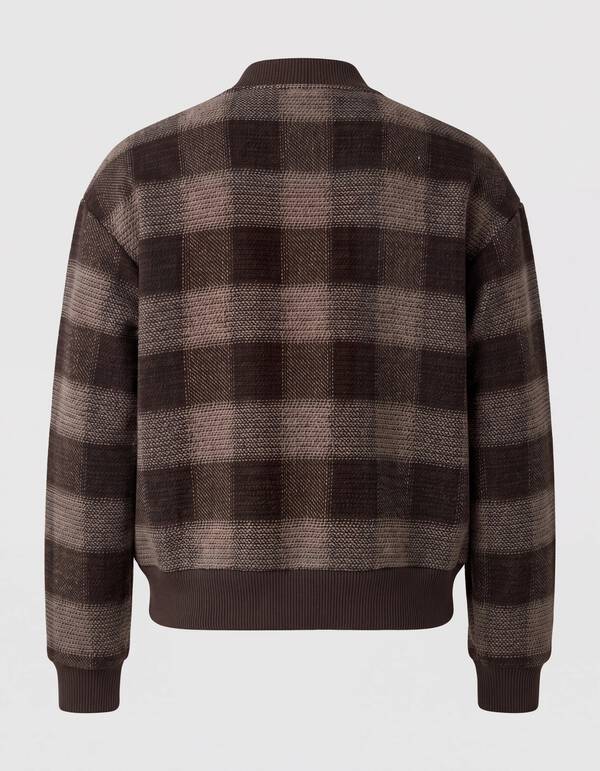 Soft Check Bomberjacke Braun SHOEBY MEN