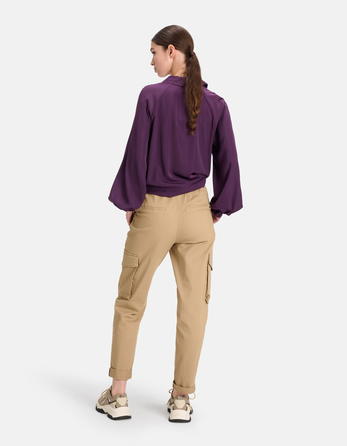 Bluse Dunkelviolett SHOEBY WOMEN