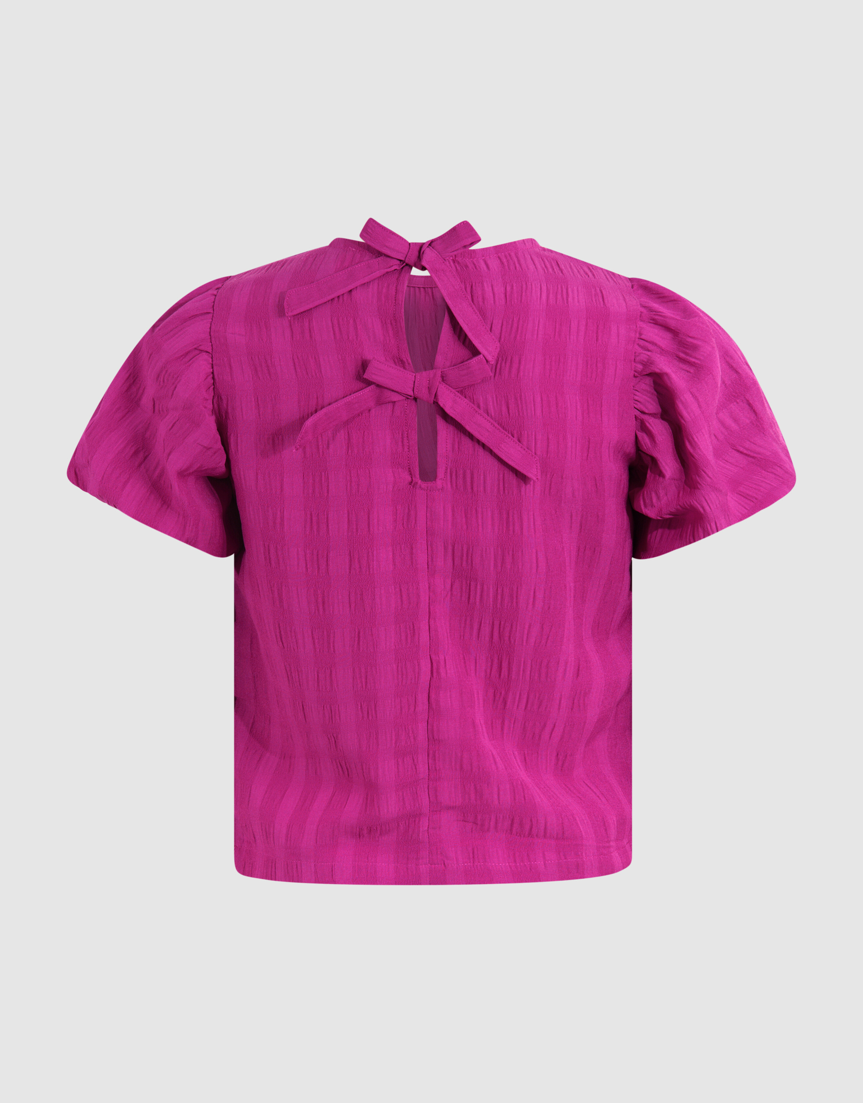 Crinkle Bow Top Rosa SHOEBY GIRLS