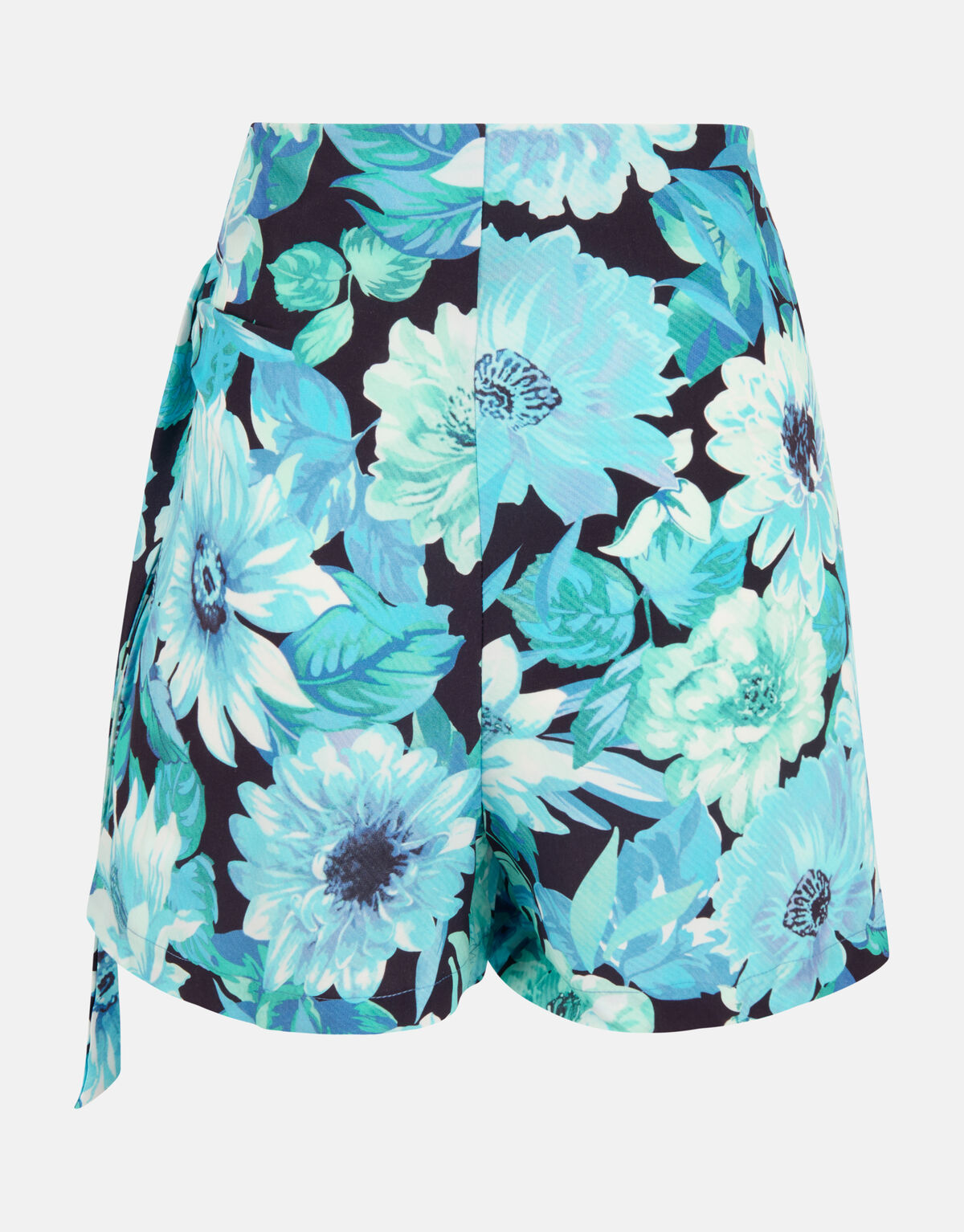 Skort mit Blumendruck Blau SHOEBY WOMEN