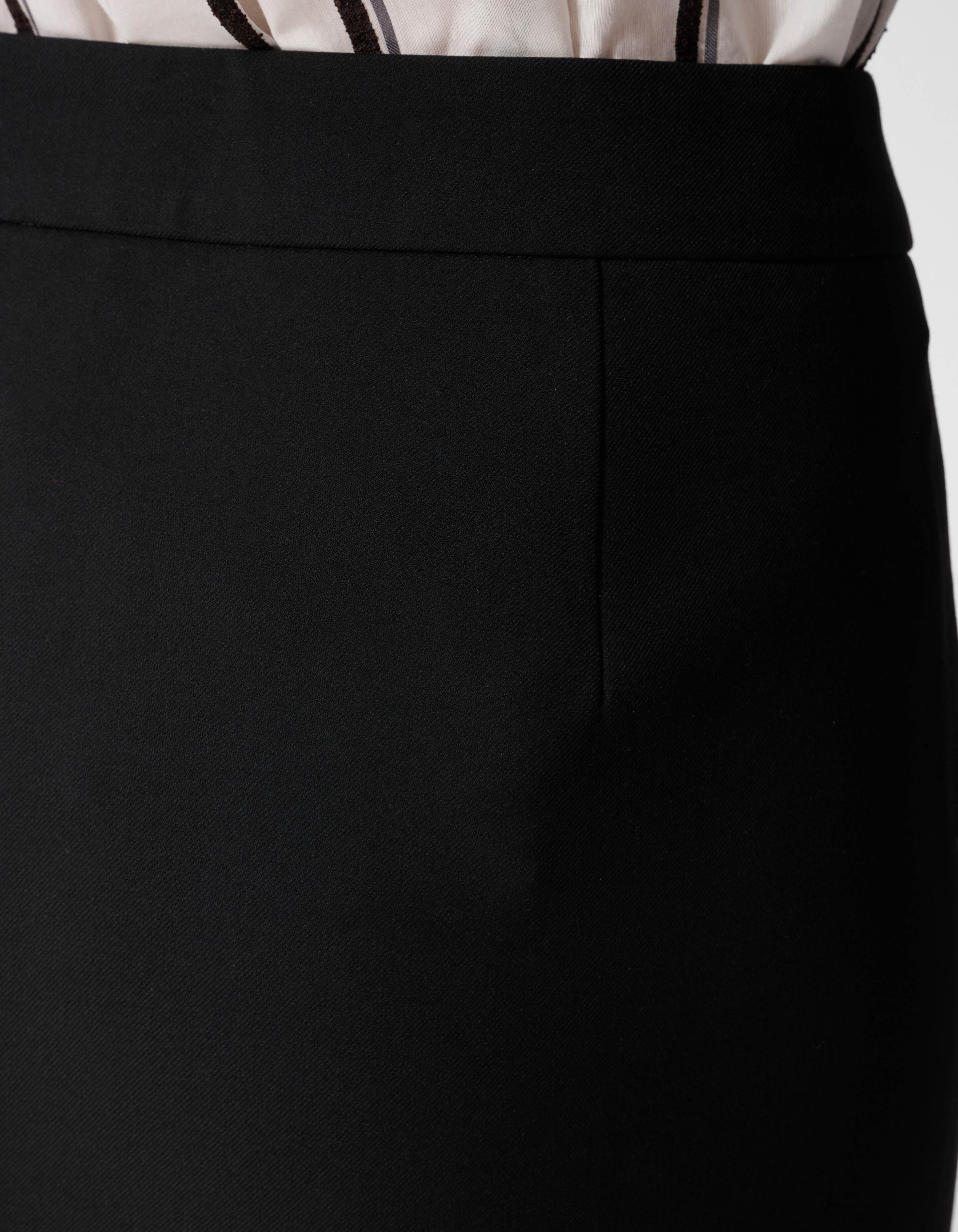 Maxirock Mit Kunstfell-Detail Schwarz By Mieke SHOEBY WOMEN