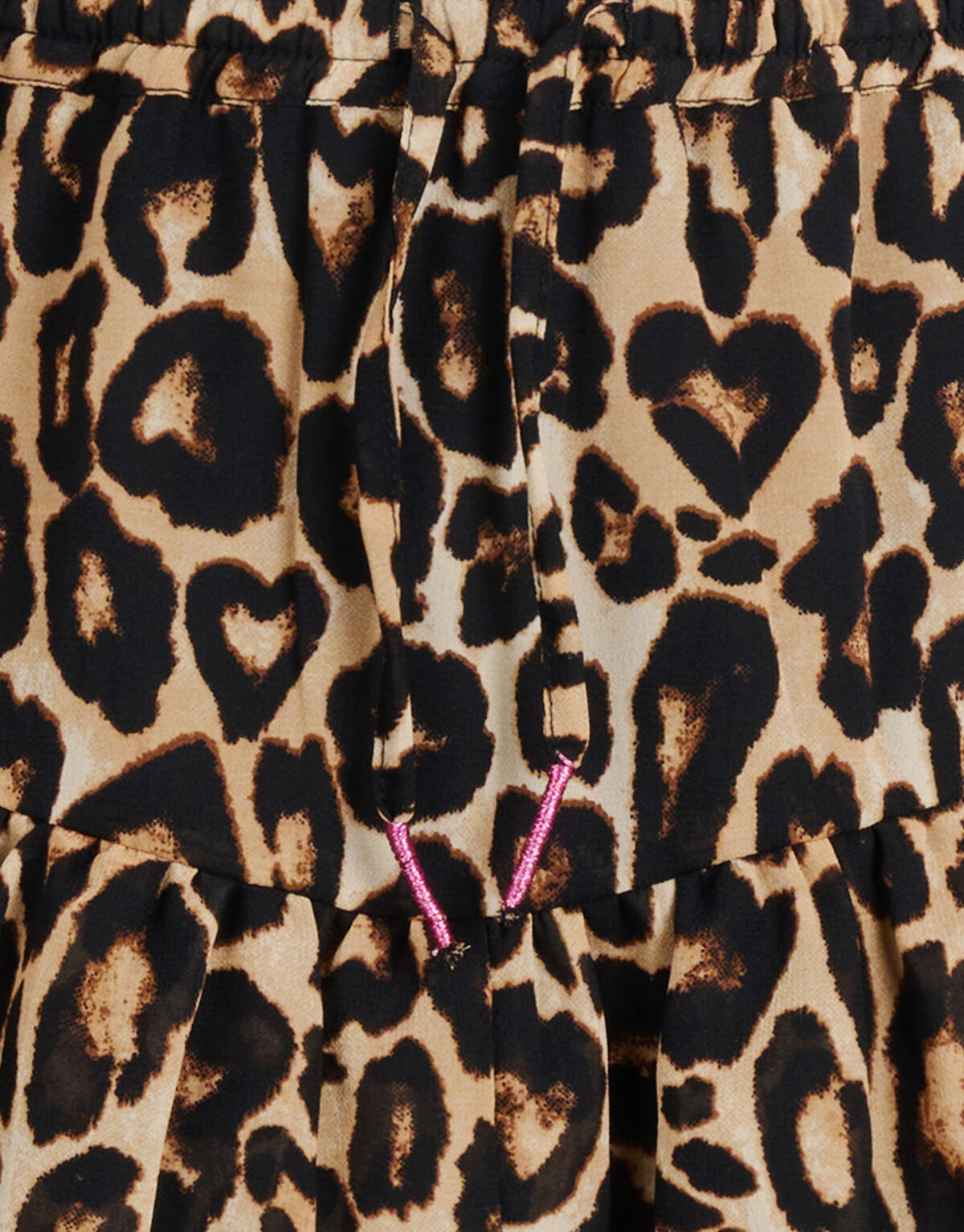 Leopardenmuster-Rock Braun SHOEBY GIRLS