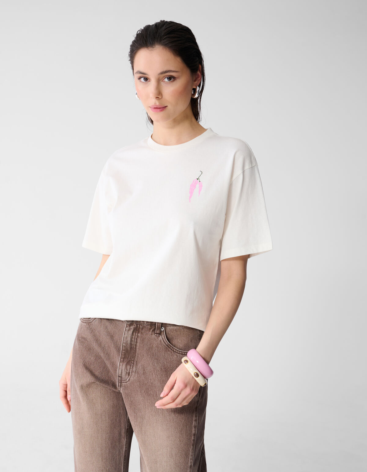 Big Heart Halskette Gold SHOEBY ACCESSOIRES