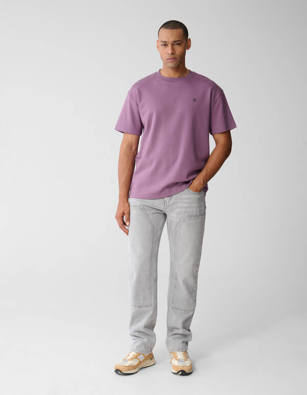 Spark Artwork T-Shirt Lila SHOEBY MEN