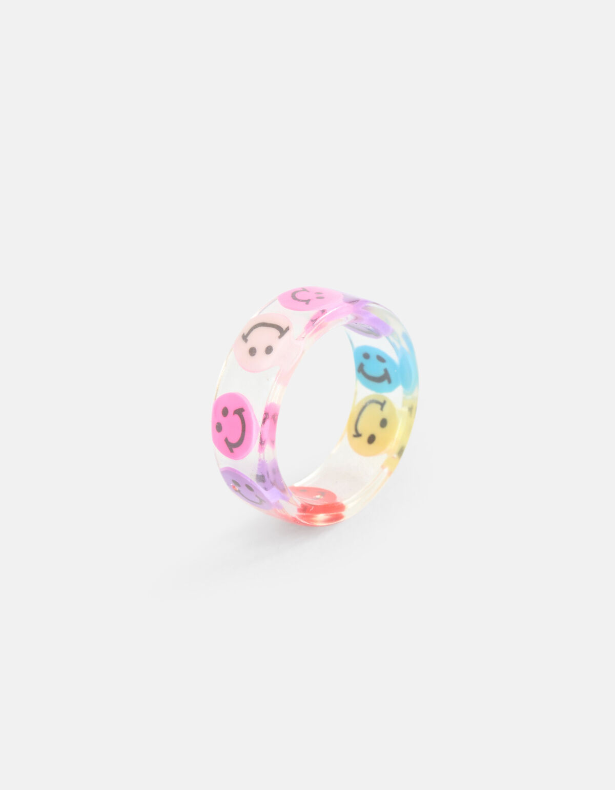 Smiley Ring Rosa SHOEBY ACCESSOIRES