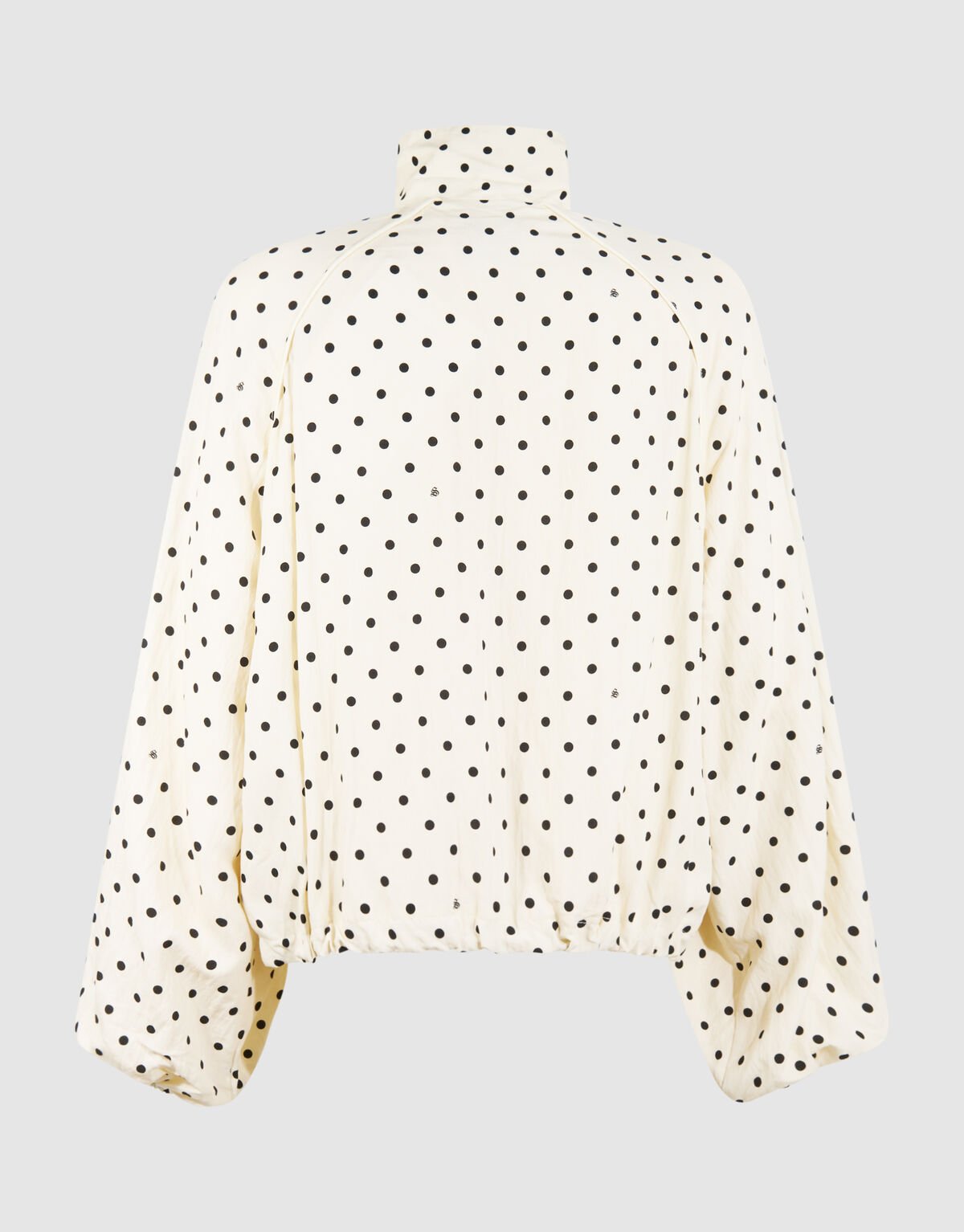 Oversized Polkadot Jack gebrochenes Wei&szlig; SHOEBY WOMEN