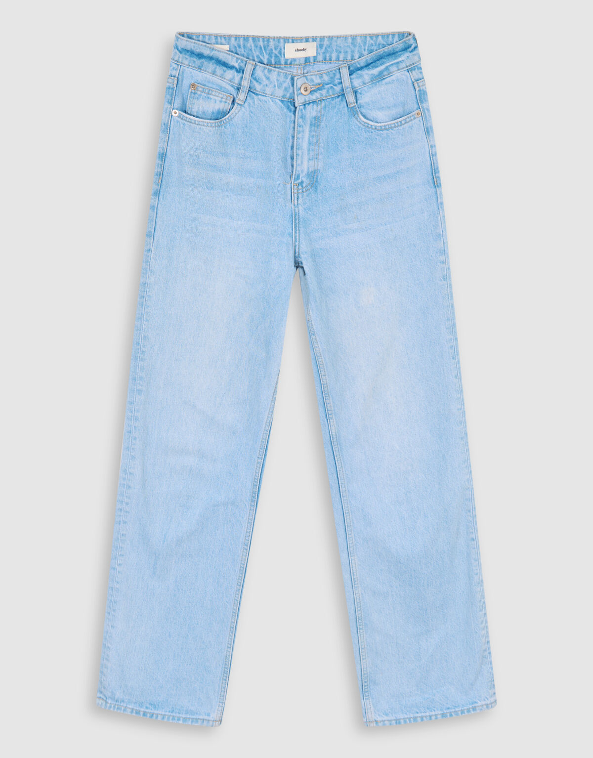 Jeans mit weitem Bein gebleicht SHOEBY WOMEN