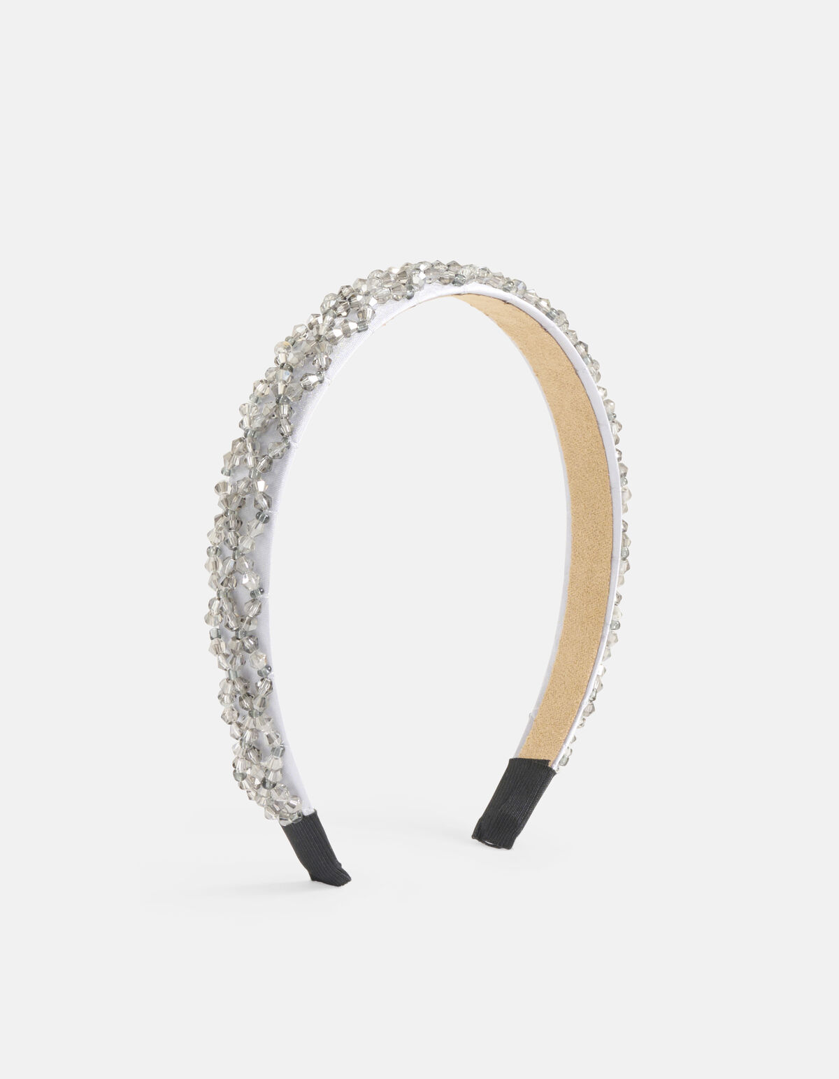 Perlenhaarband Silber SHOEBY ACCESSOIRES