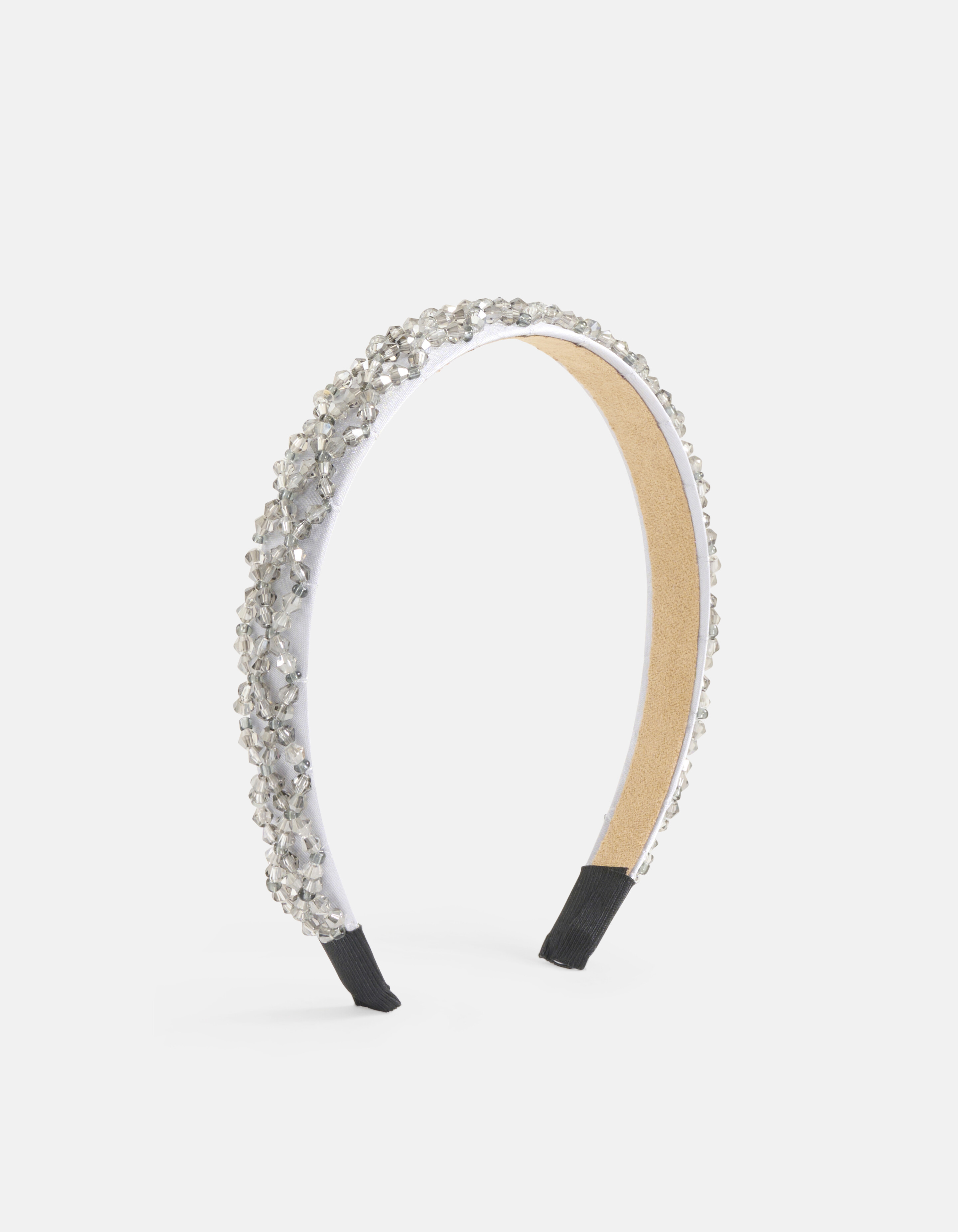 Perlenhaarband Silber SHOEBY ACCESSOIRES