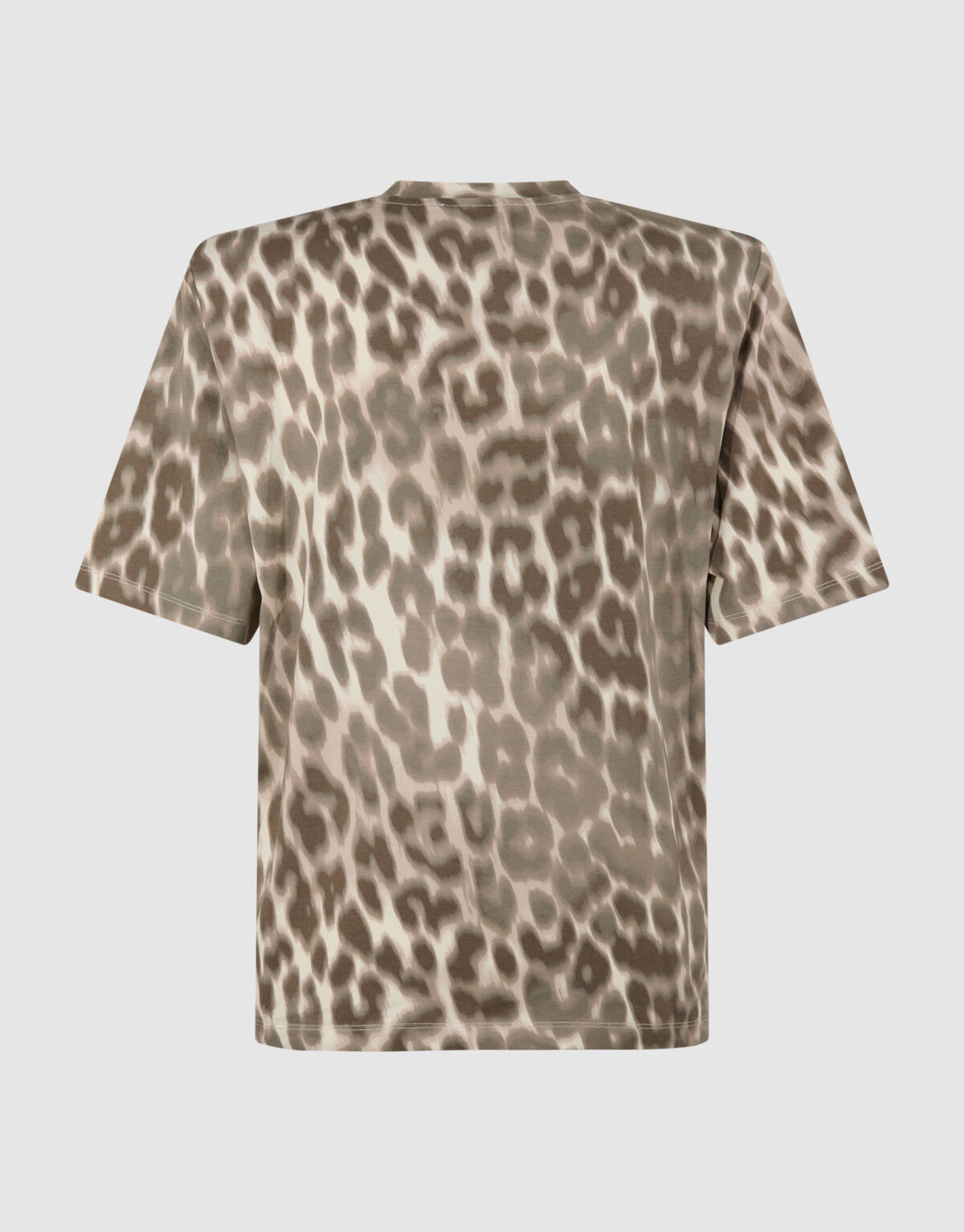 Leoparden-Stepp-T-Shirt Hellbraun SHOEBY WOMEN