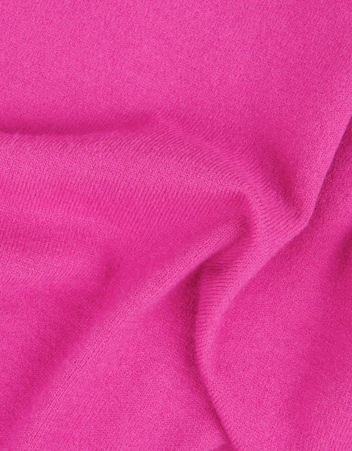 Stricktop mit V-Ausschnitt Rosa EKSEPT