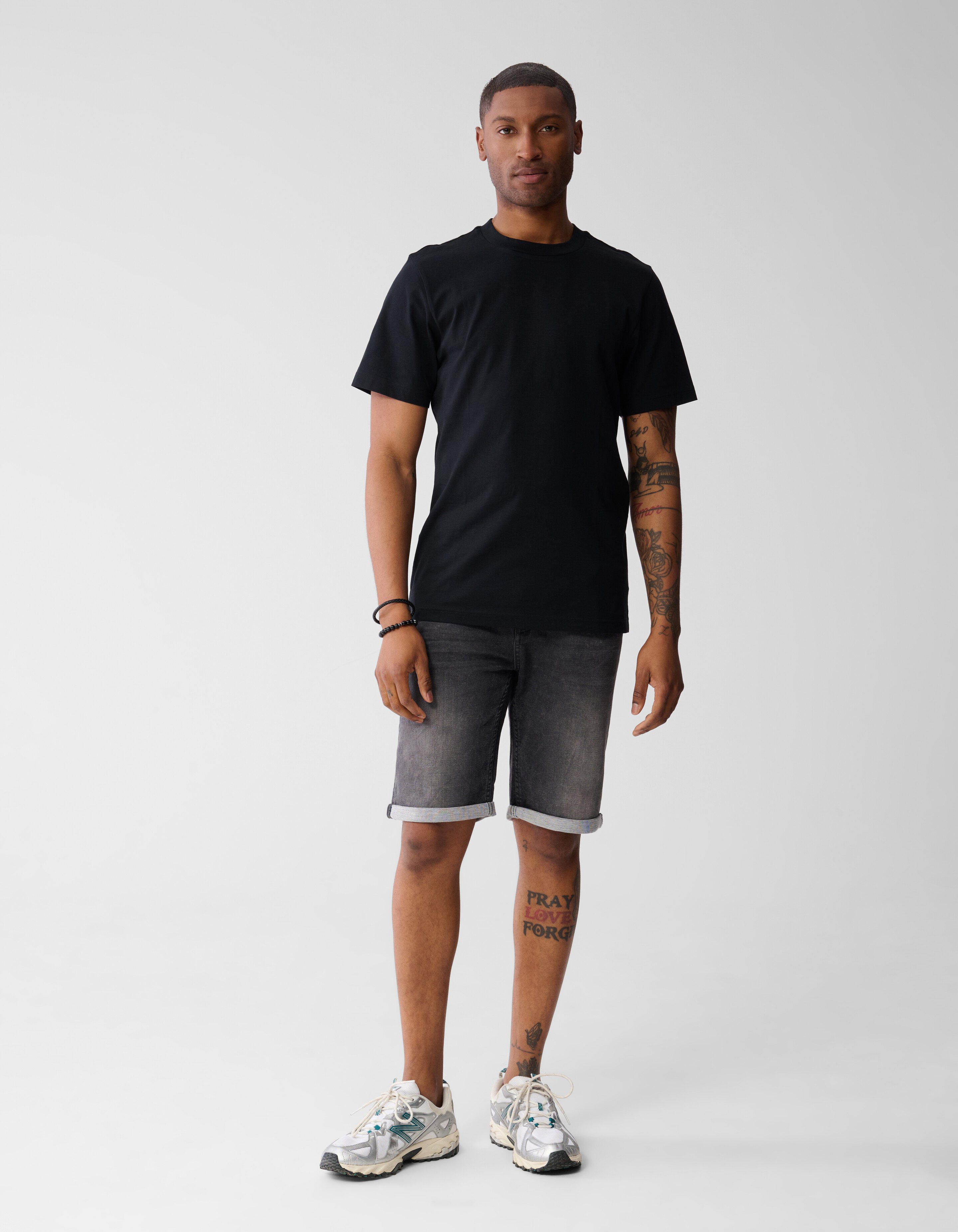 Artwork T-shirt Schwarz SHOEBY MEN