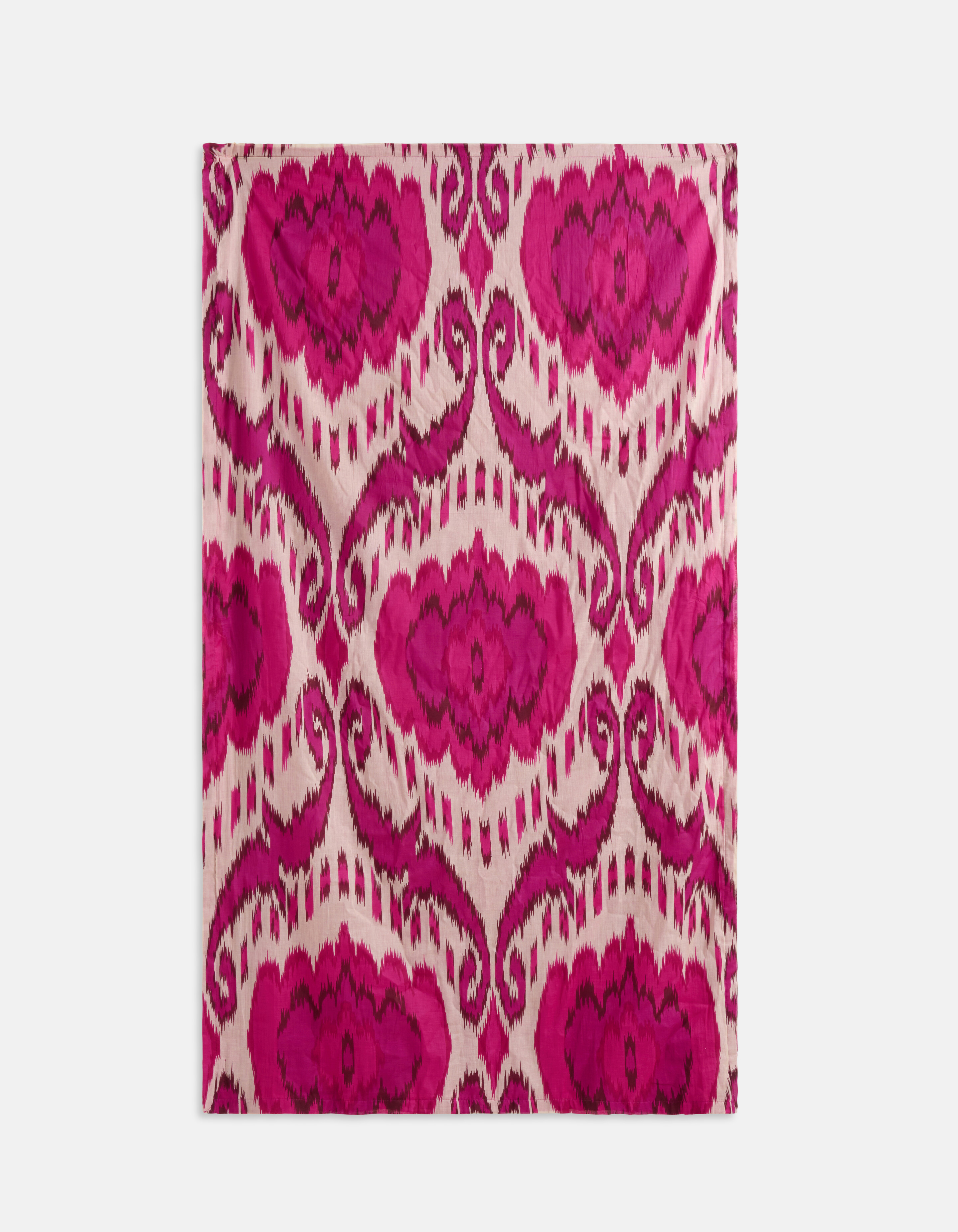 Graphic Print Badetuch Rosa SHOEBY ACCESSOIRES