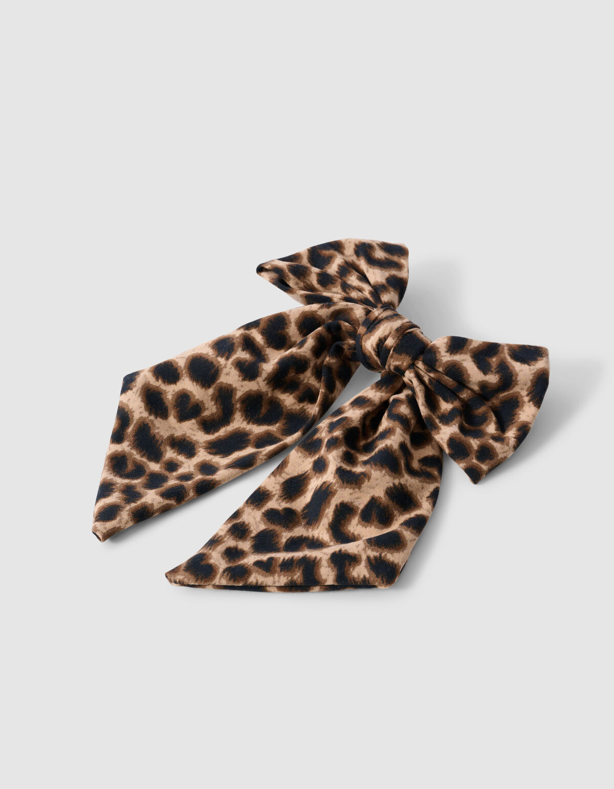 Leopardenschleife Haarspange Hellbraun SHOEBY GIRLS