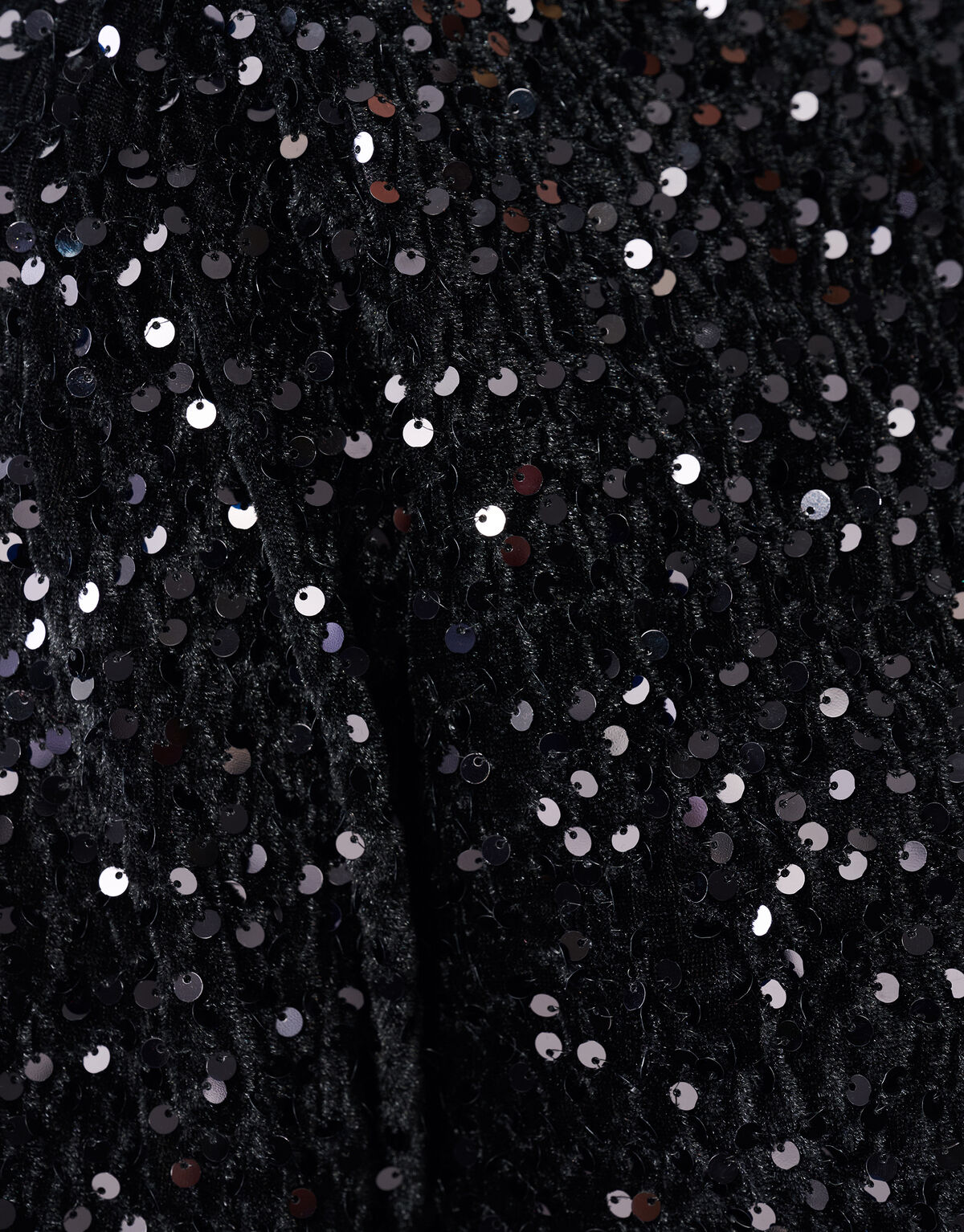 Sequin Mini Dress Black SHOEBY WOMEN