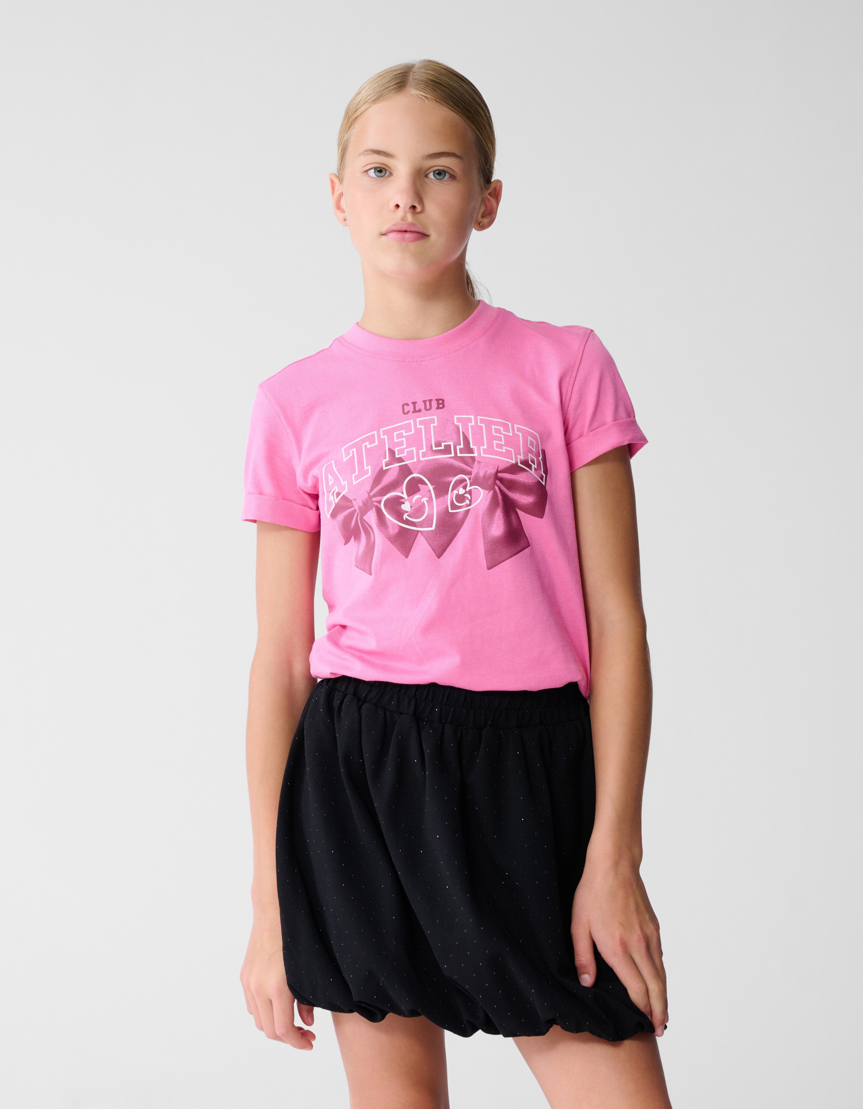 Club Atelier Kunst T-Shirt Rosa SHOEBY GIRLS