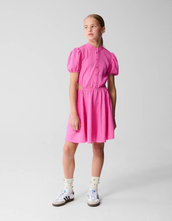 Ausgeschnittenes Minikleid Hellrosa SHOEBY GIRLS