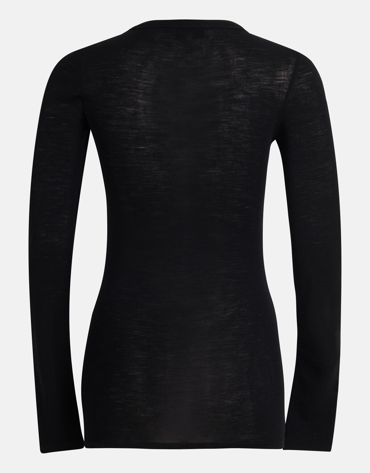 Langarm-T-Shirt Schwarz von Monica SHOEBY WOMEN