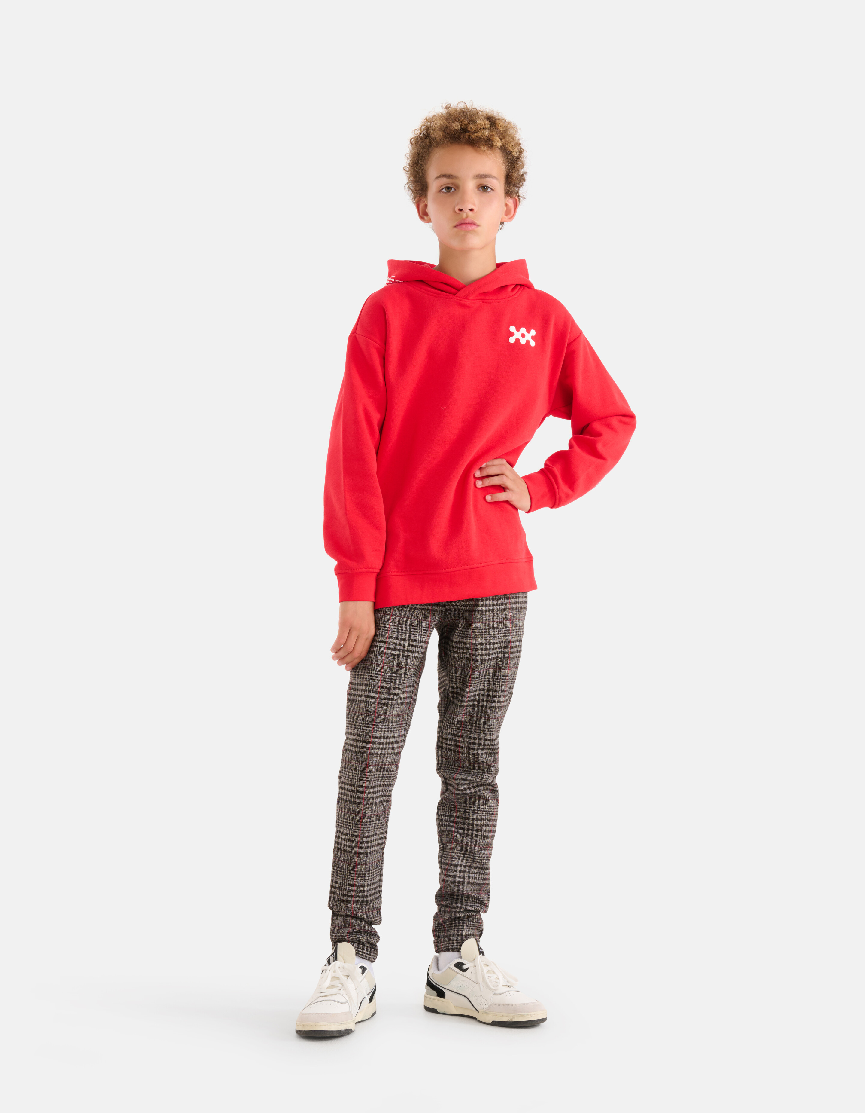 Ruiten Broek Donkergrijs SHOEBY BOYS