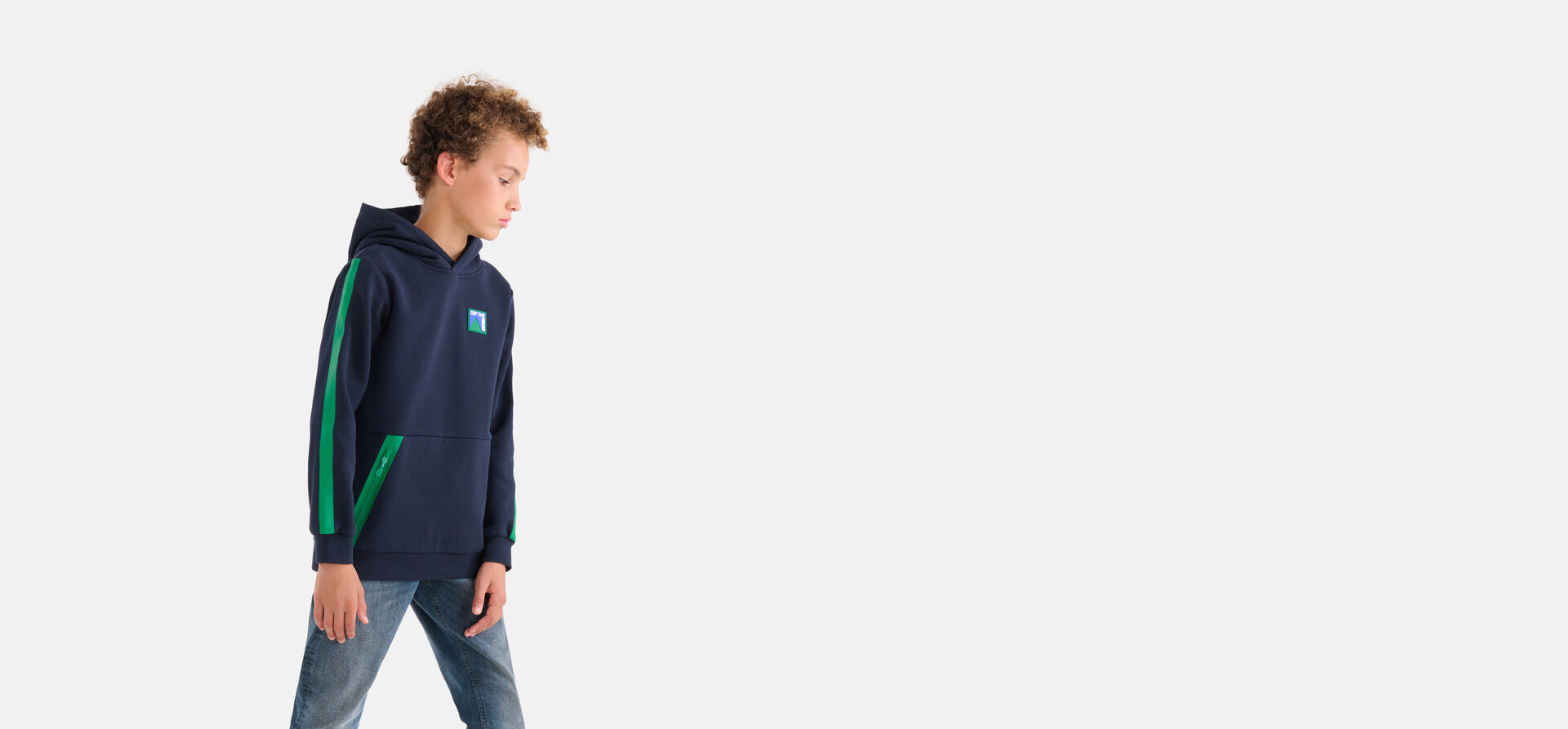 Tape Hoodie Dunkelblau SHOEBY BOYS