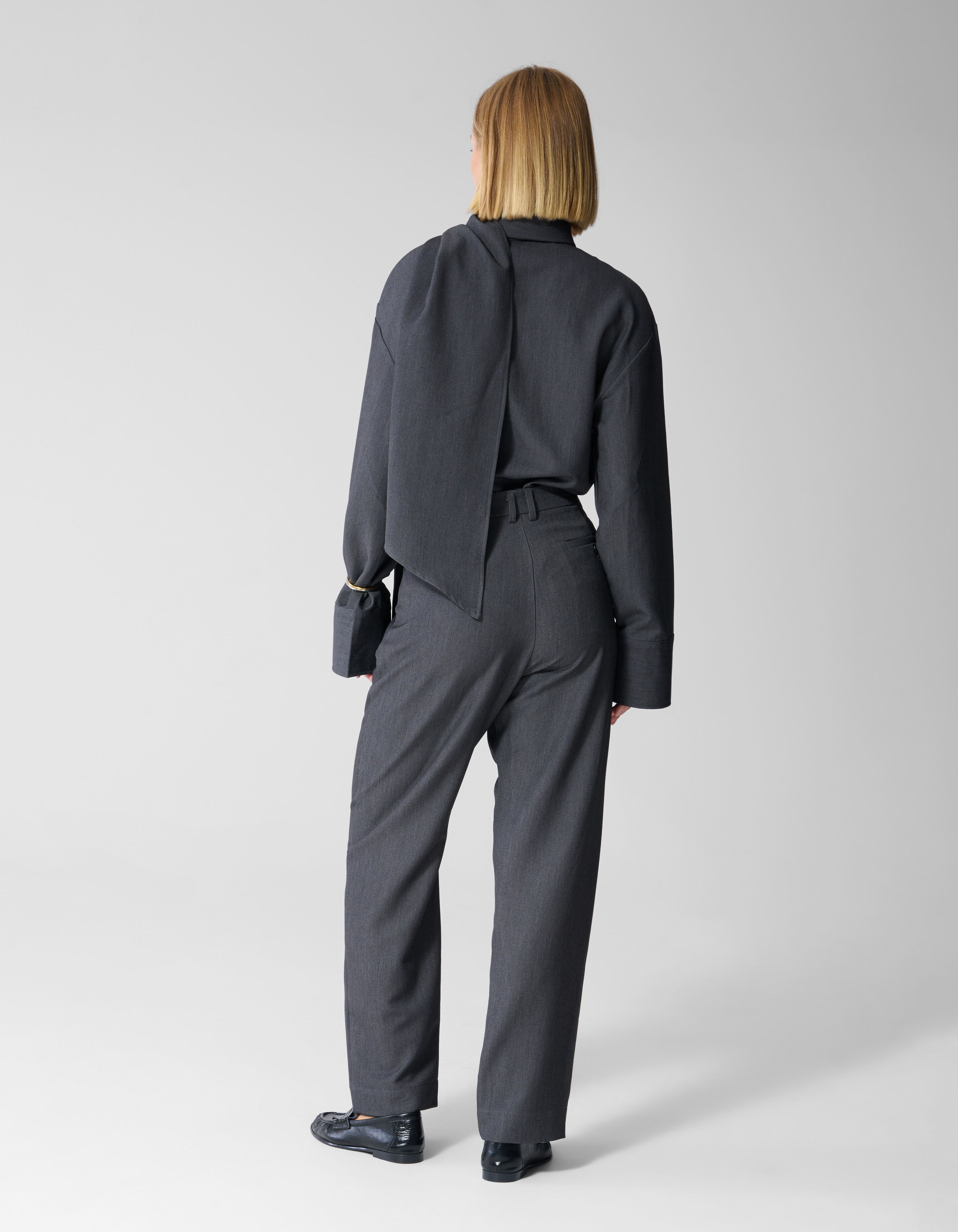 Tailored Slim Fit Hose Dunkelgrau By Lonneke SHOEBY WOMEN