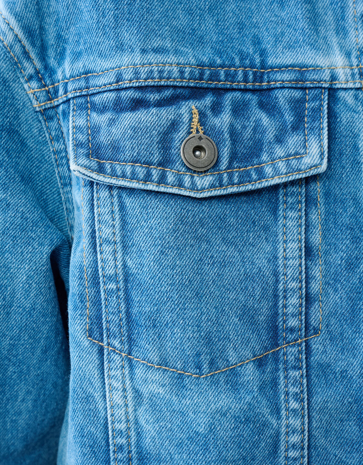 Basic Denim Jack Mediumstone SHOEBY BOYS