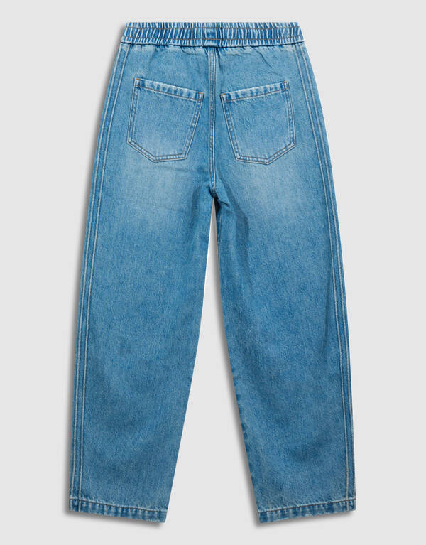 Sportliche Baggy-Fit-Jeans, mittelgrau SHOEBY BOYS