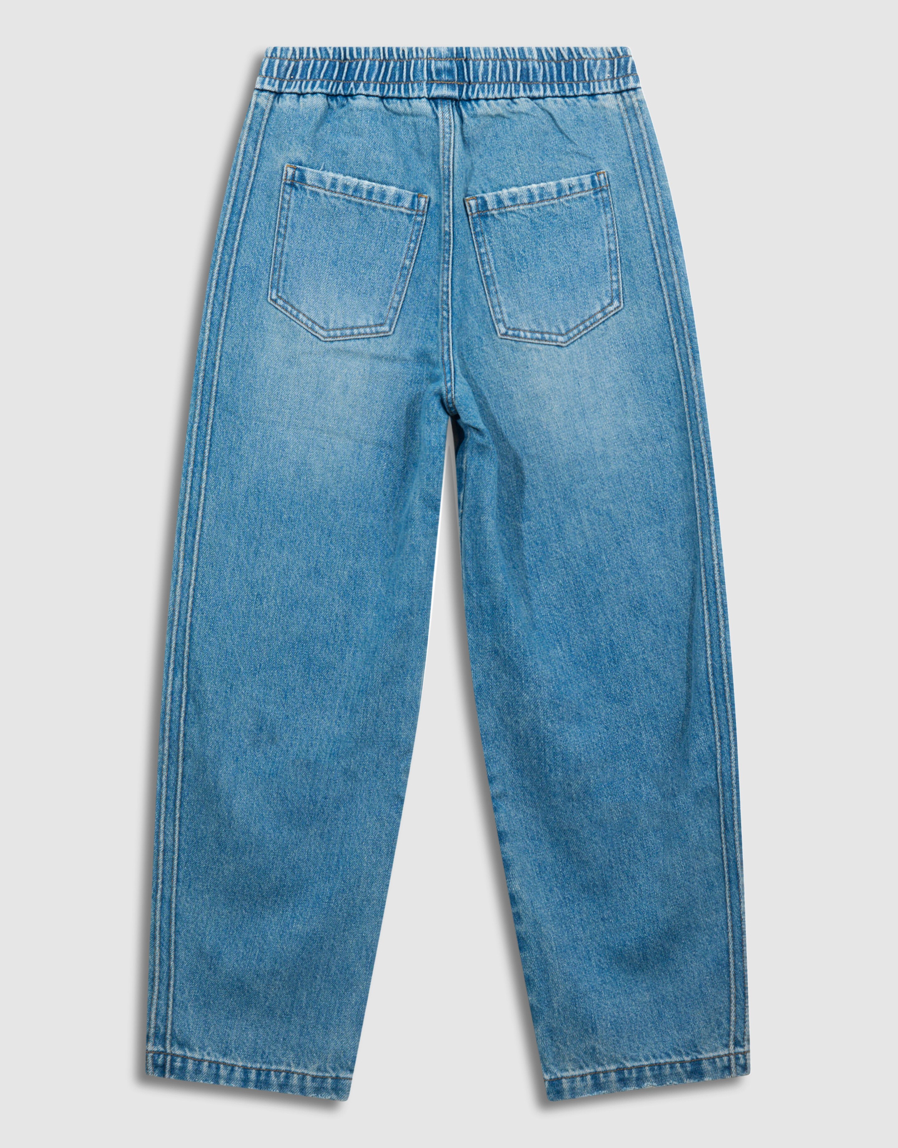 Sportliche Baggy-Fit-Jeans, mittelgrau SHOEBY BOYS