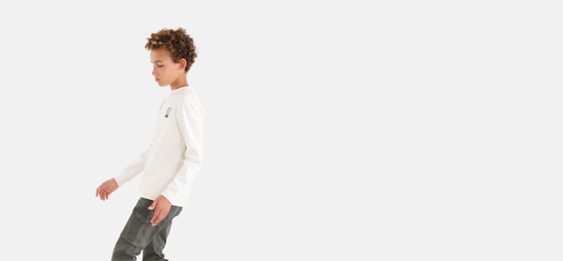 Pullover mit Stickerei Off White SHOEBY BOYS