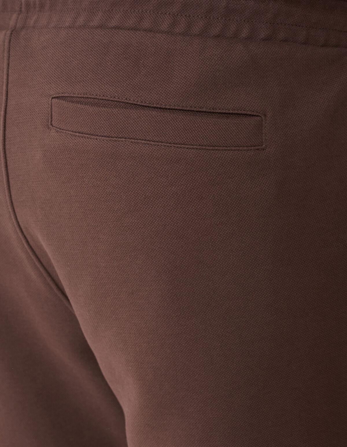 Pique-Shorts Dunkelbraun SHOEBY MEN