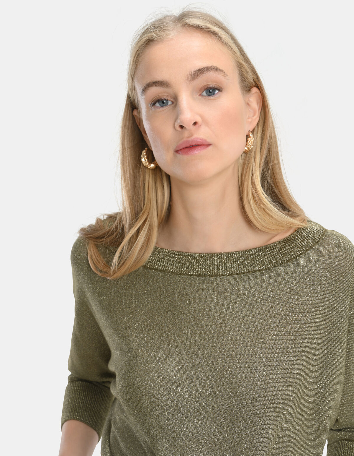 Glitzer-Batwing-Pullover SHOEBY WOMEN