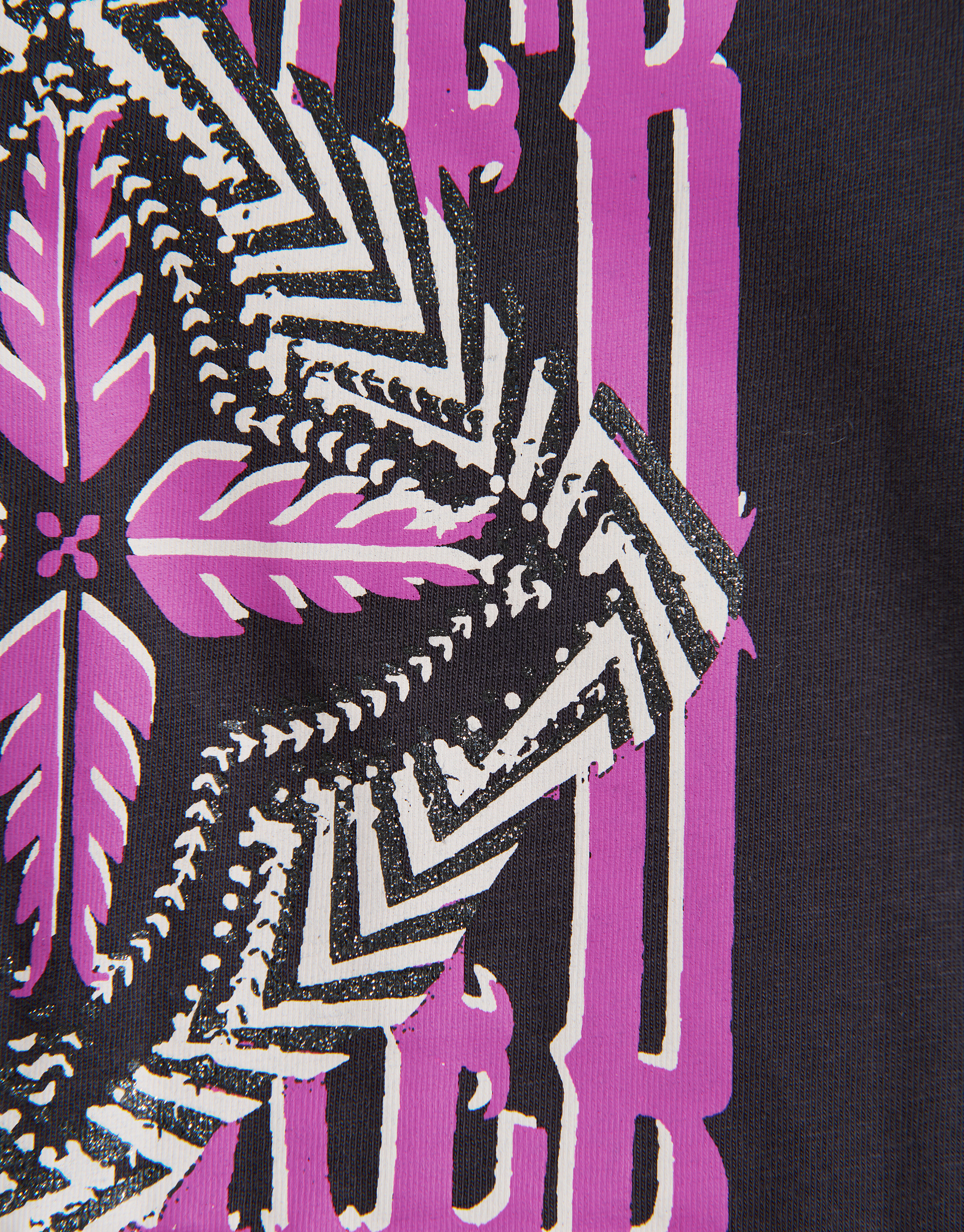 T-Shirt mit grafischem Druck Dunkelgrau SHOEBY GIRLS