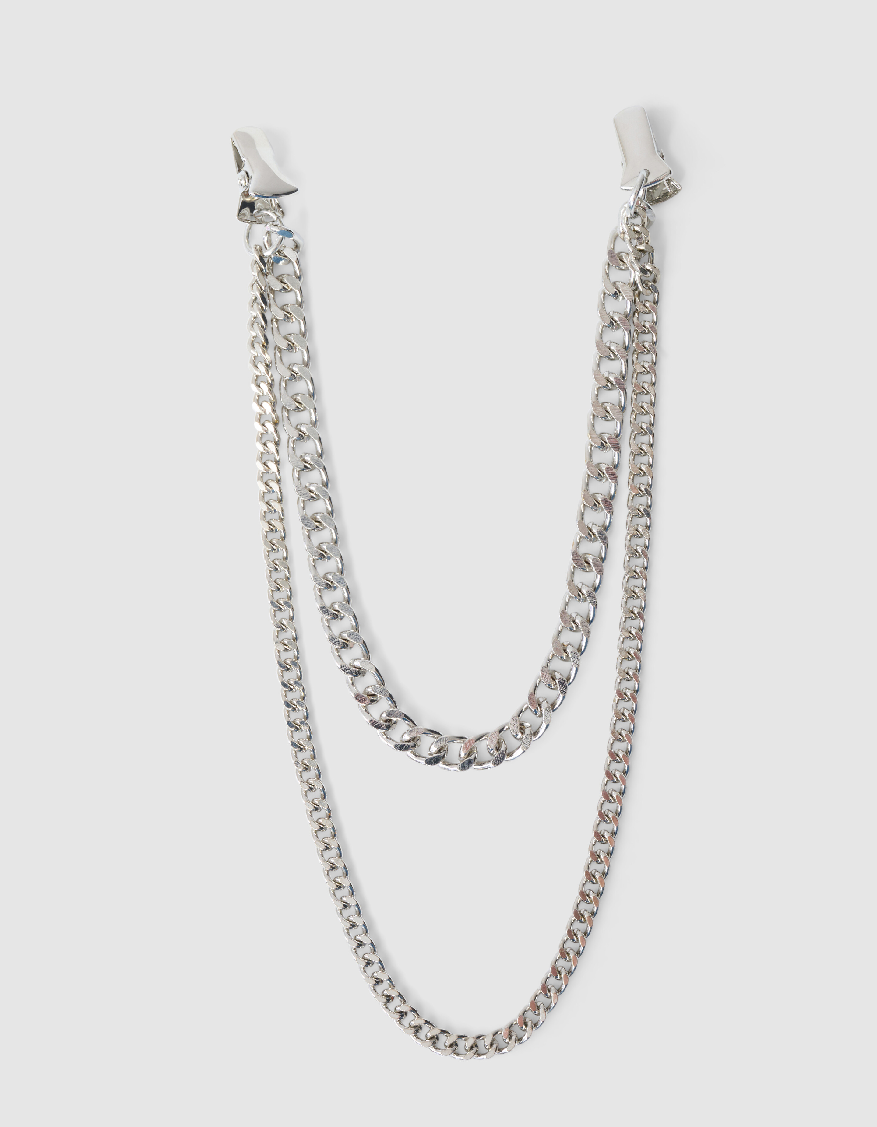 Multi Chain Clip Silber SHOEBY ACCESSOIRES