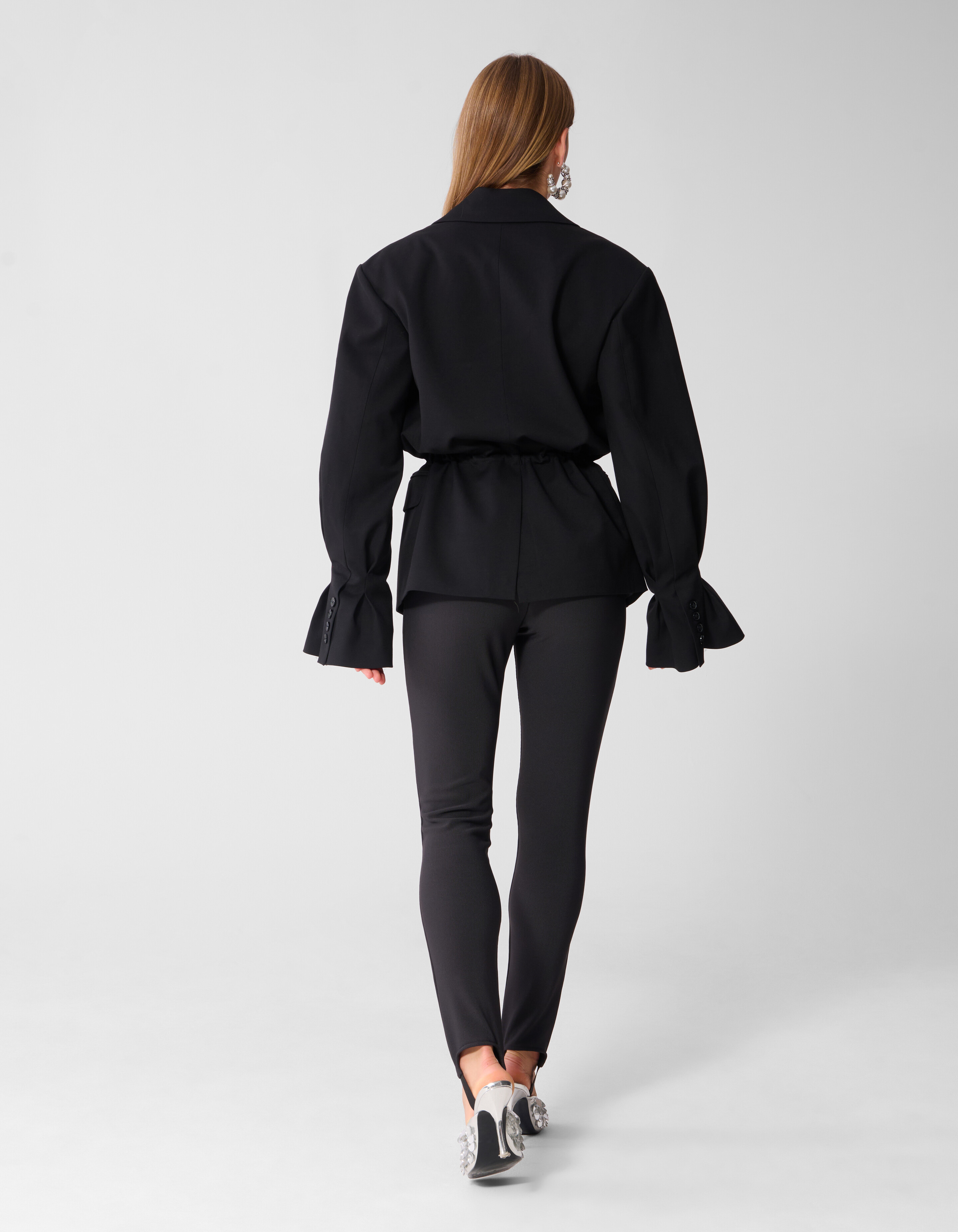 Relaxed Fit Blazer Schwarz SHOEBY WOMEN