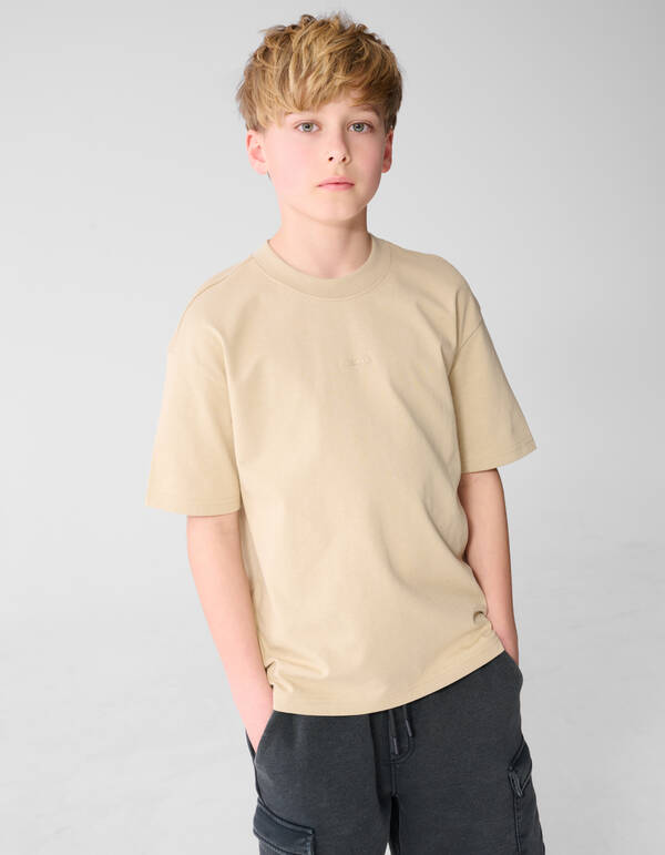 Cool Mood T-Shirt Beige SHOEBY BOYS