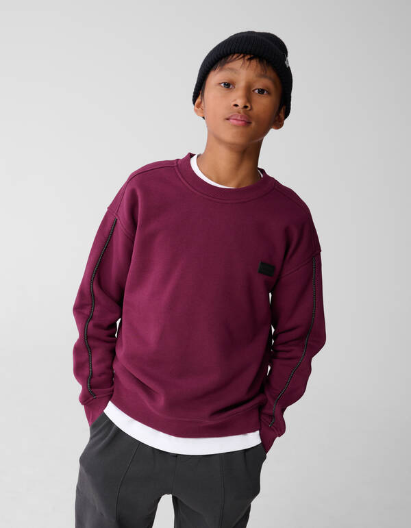 Sportlicher Pullover Dunkelviolett SHOEBY BOYS