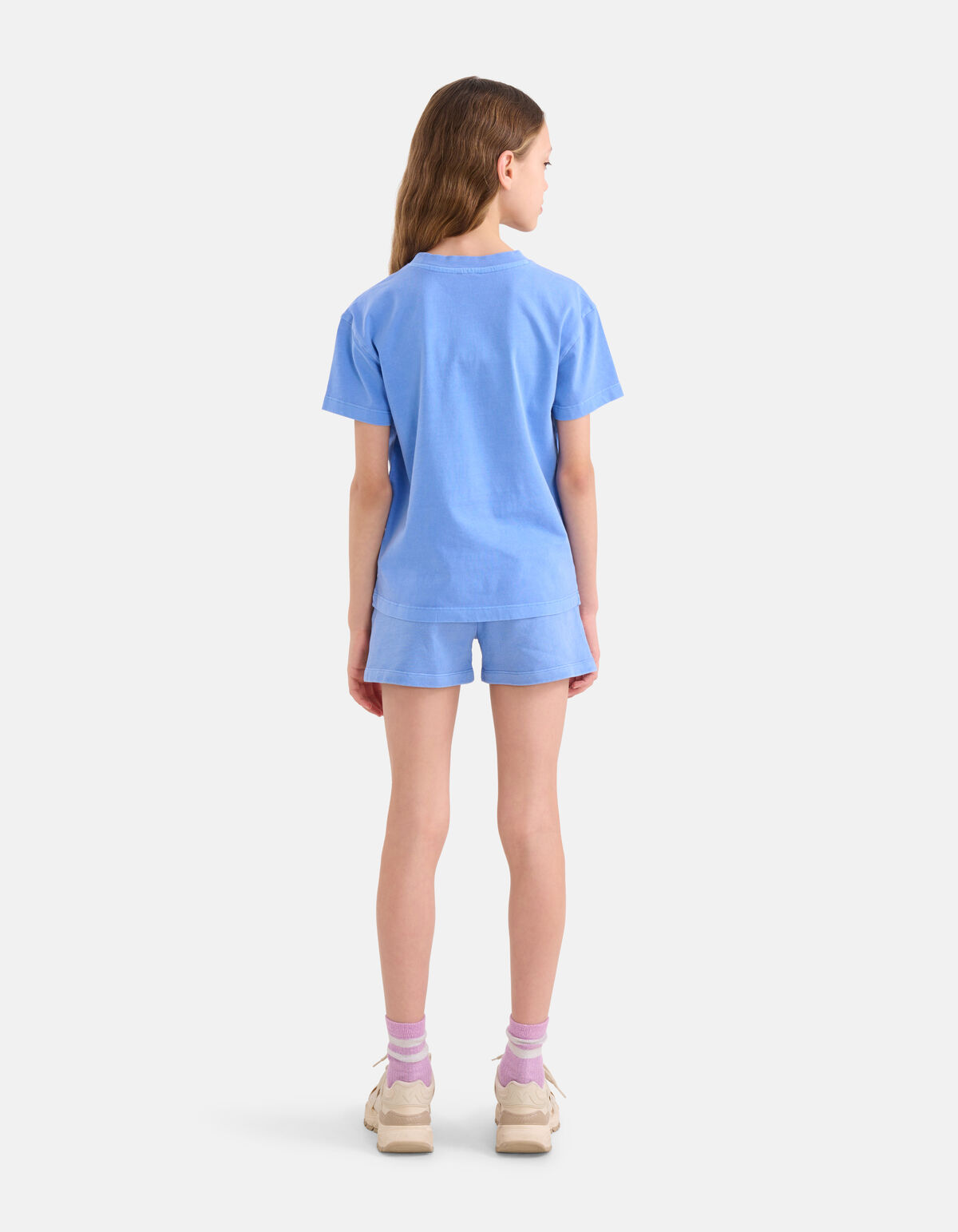 Washed T-shirt Blauw SHOEBY GIRLS