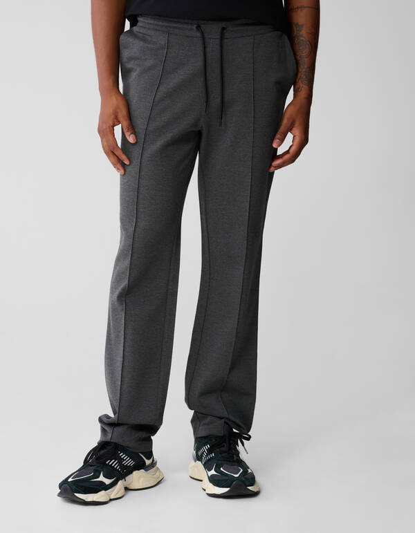 Regular Fit Hose Grau SHOEBY MEN