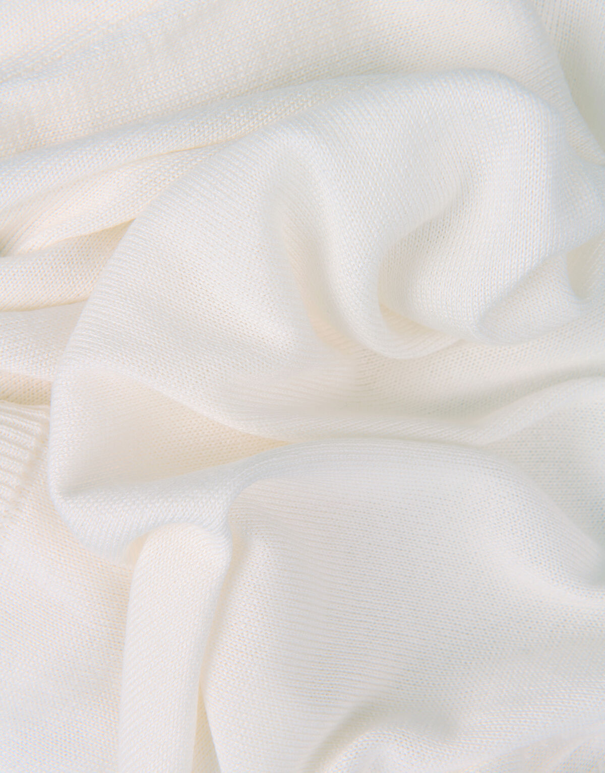Strick-T-Shirt Offwhite EKSEPT