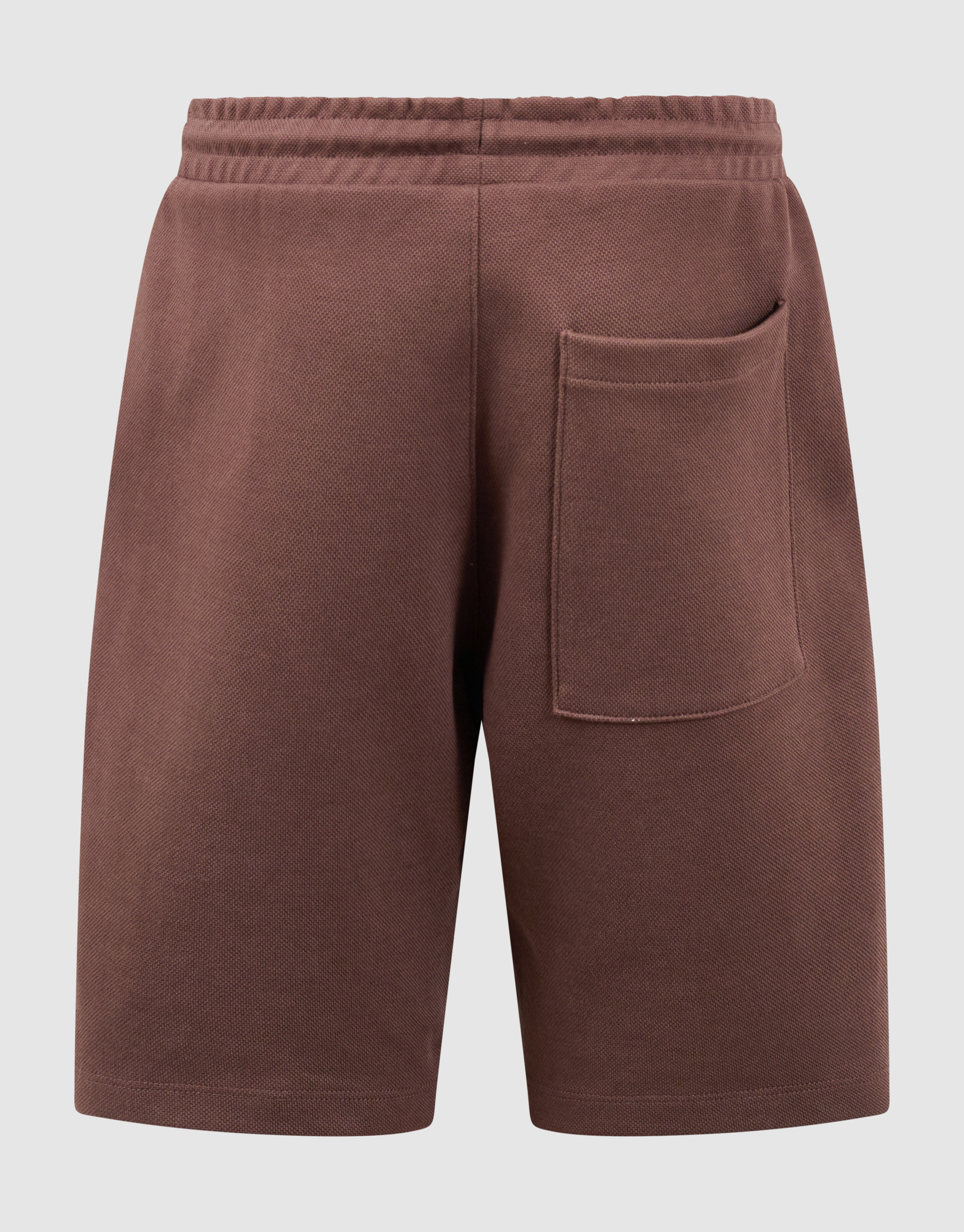 Piqu&eacute;-Short Dunkelbraun SHOEBY BOYS