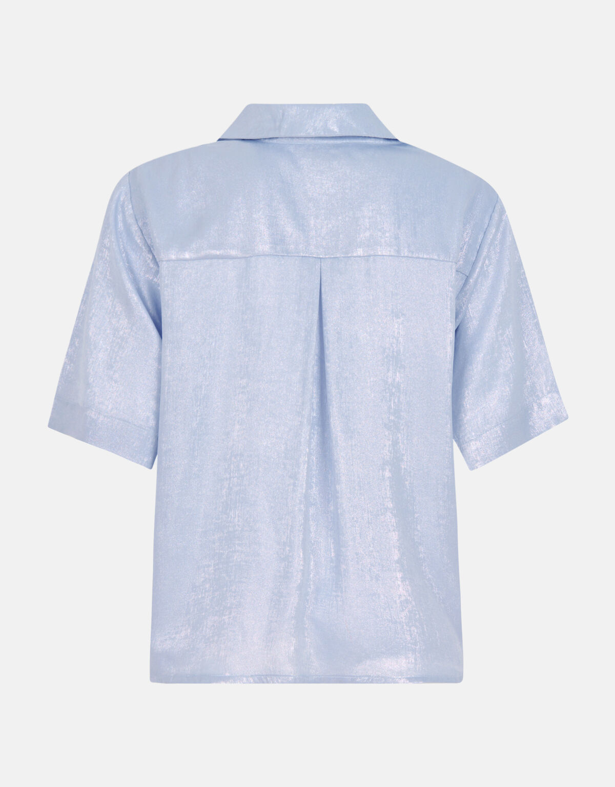 Metallic Top Hellblau By Fred SHOEBY WOMEN