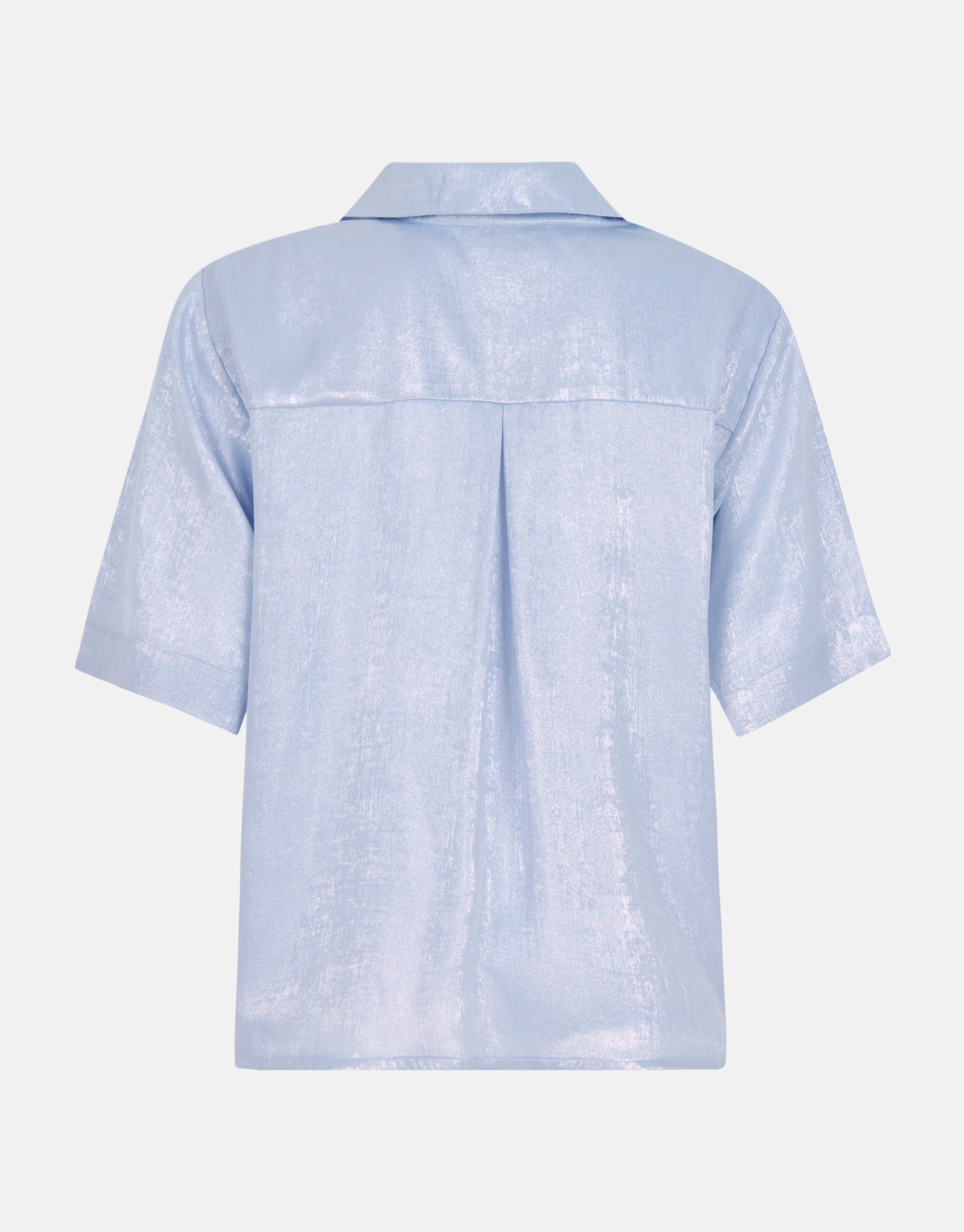 Metallic Top Hellblau By Fred SHOEBY WOMEN