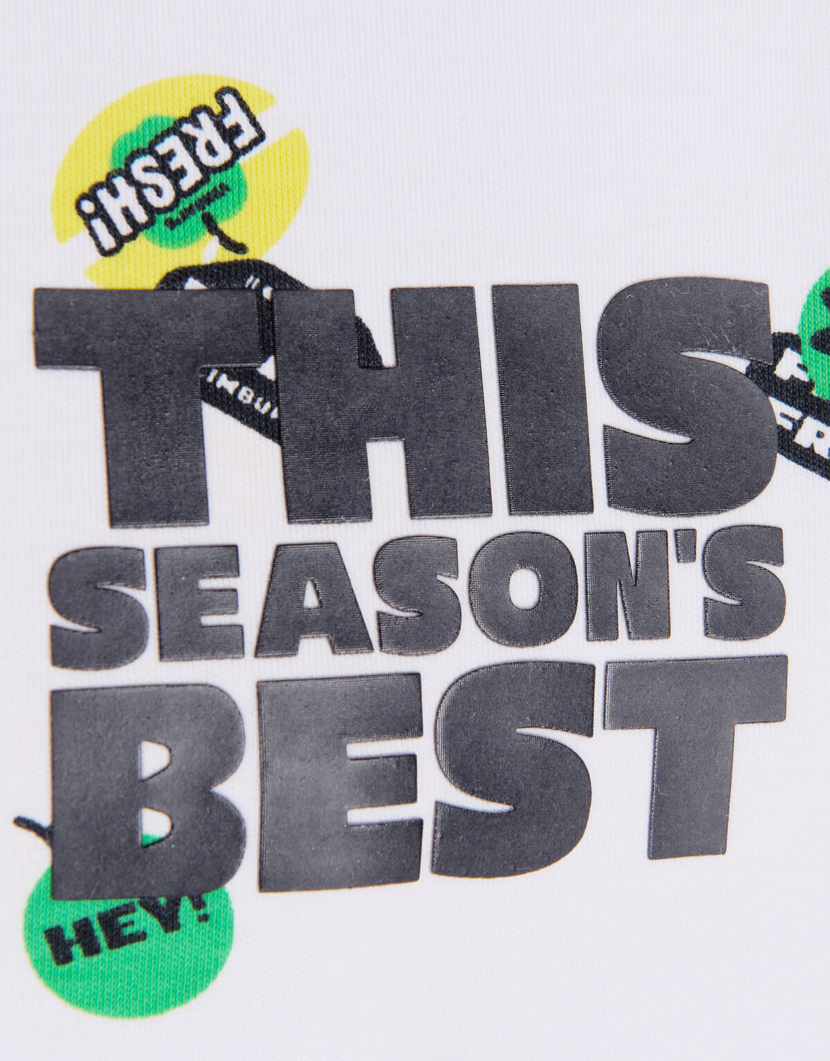 Schweres bedrucktes T-shirt Weiß SHOEBY BOYS