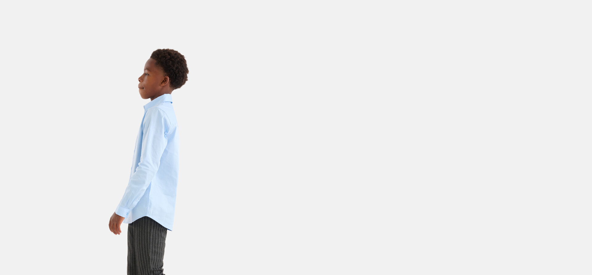 Basic Shirt Hellblau SHOEBY BOYS