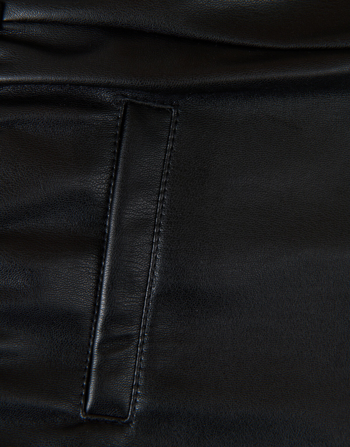 Paperbag-Hose aus veganem Leder SHOEBY GIRLS