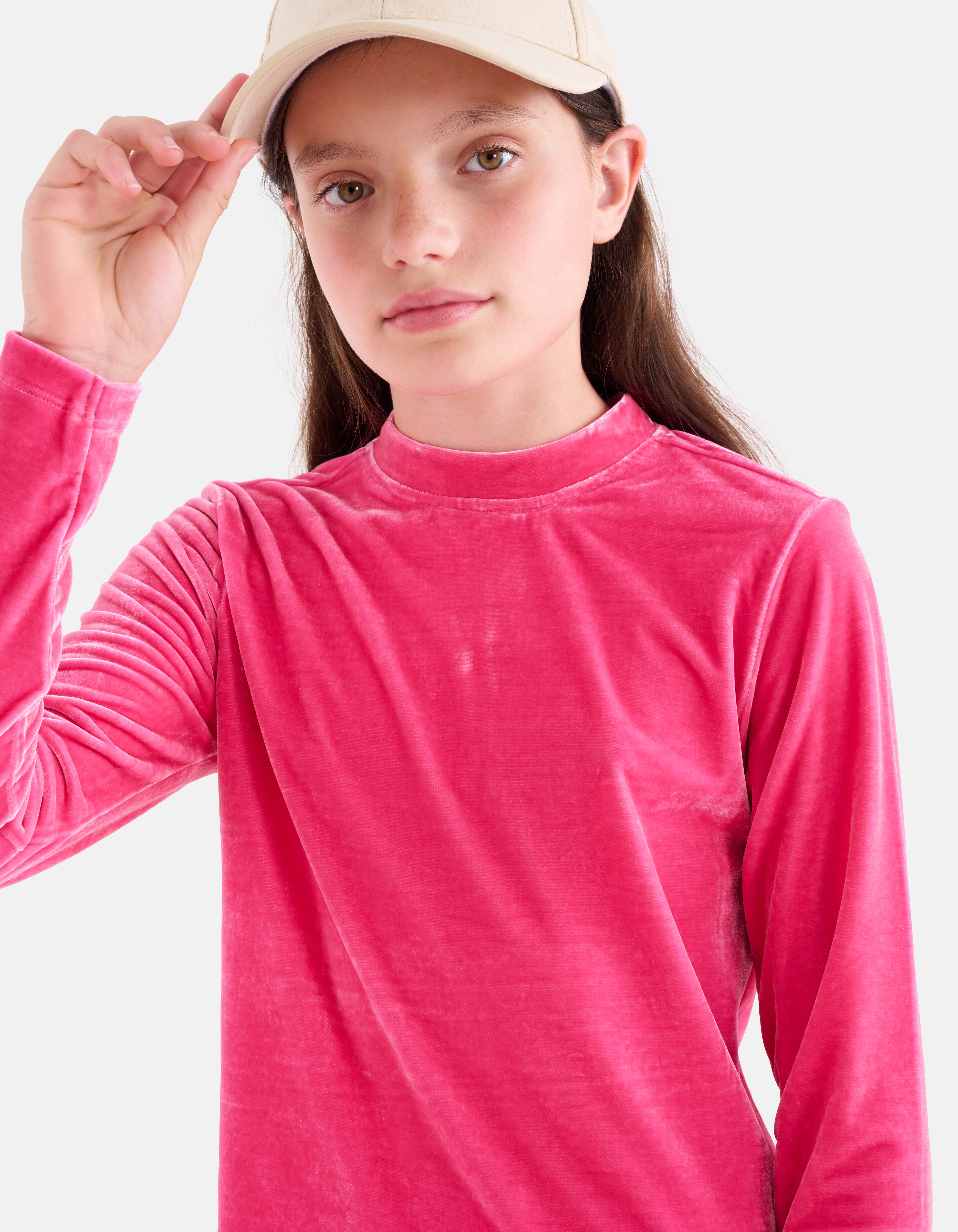 Samt-Top Rosa SHOEBY GIRLS