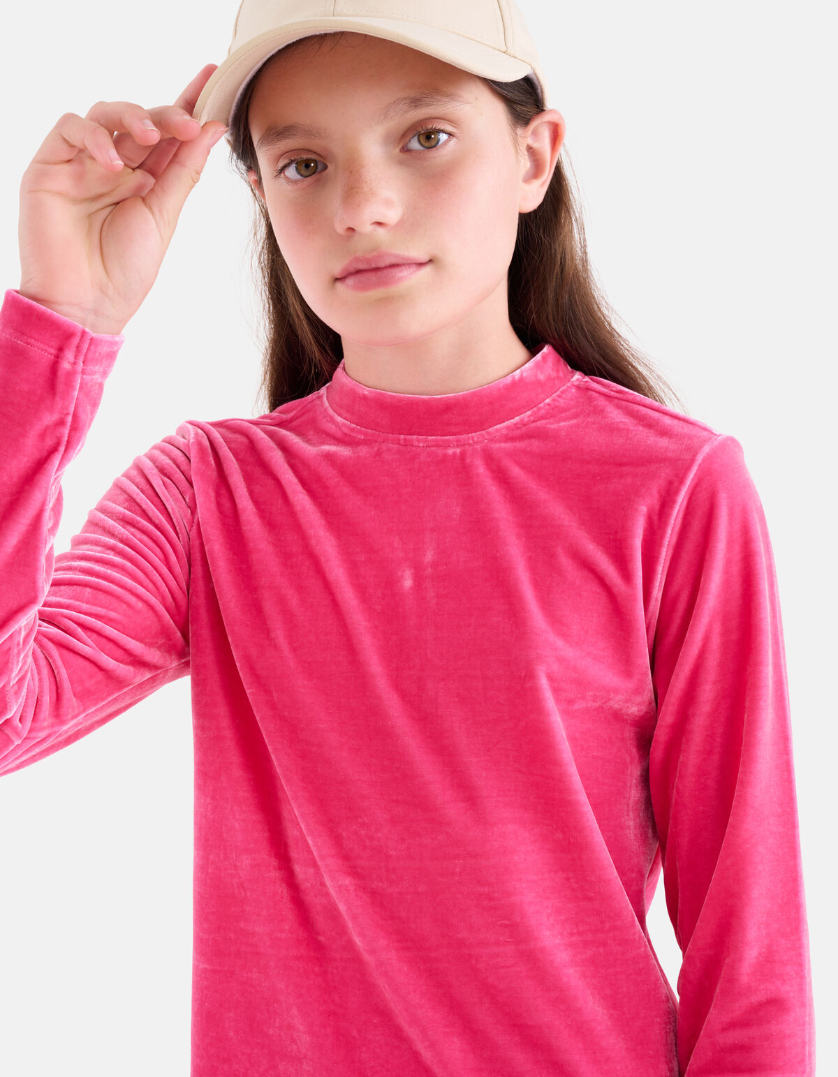 Samt-Top Rosa SHOEBY GIRLS