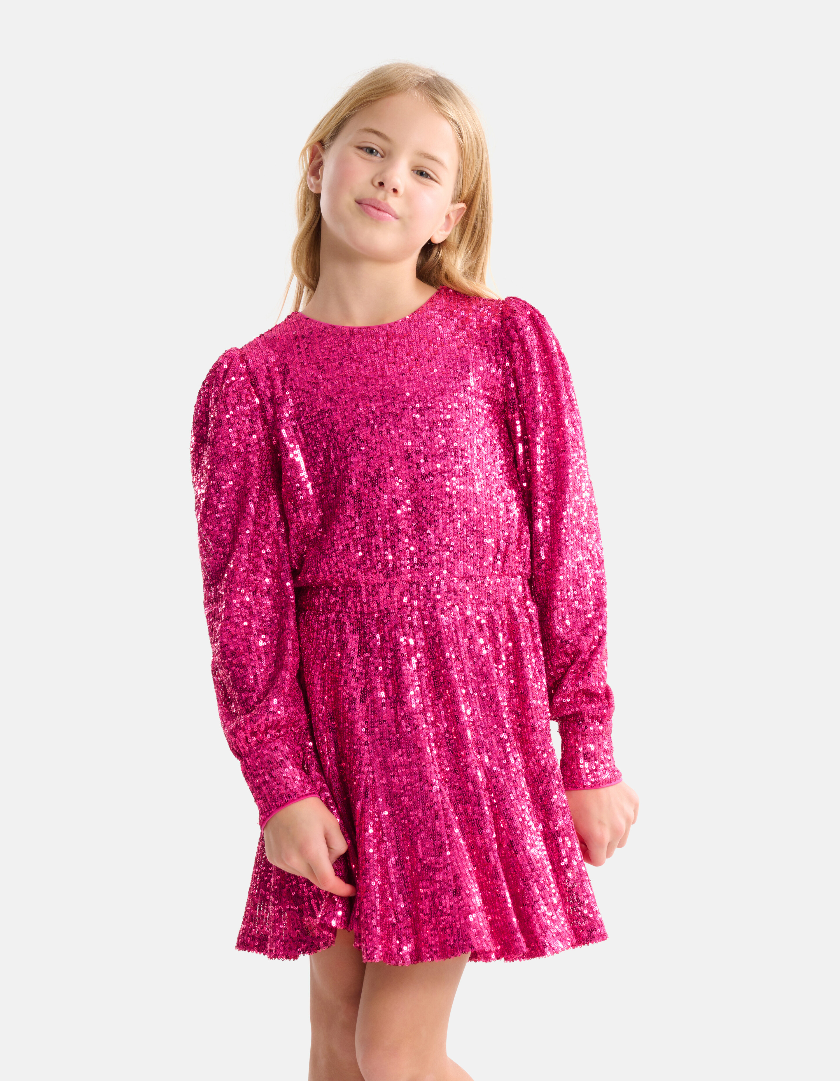 Paillettenkleid Rosa von Nicolette SHOEBY GIRLS